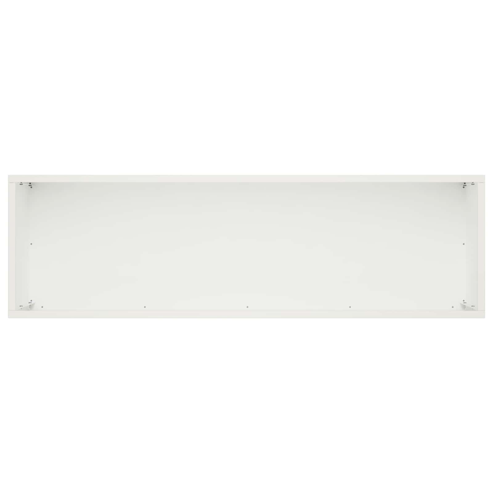 Kerti cserép 2 db fehér 80 x 30 x 30 cm hidegen hengerelt acél