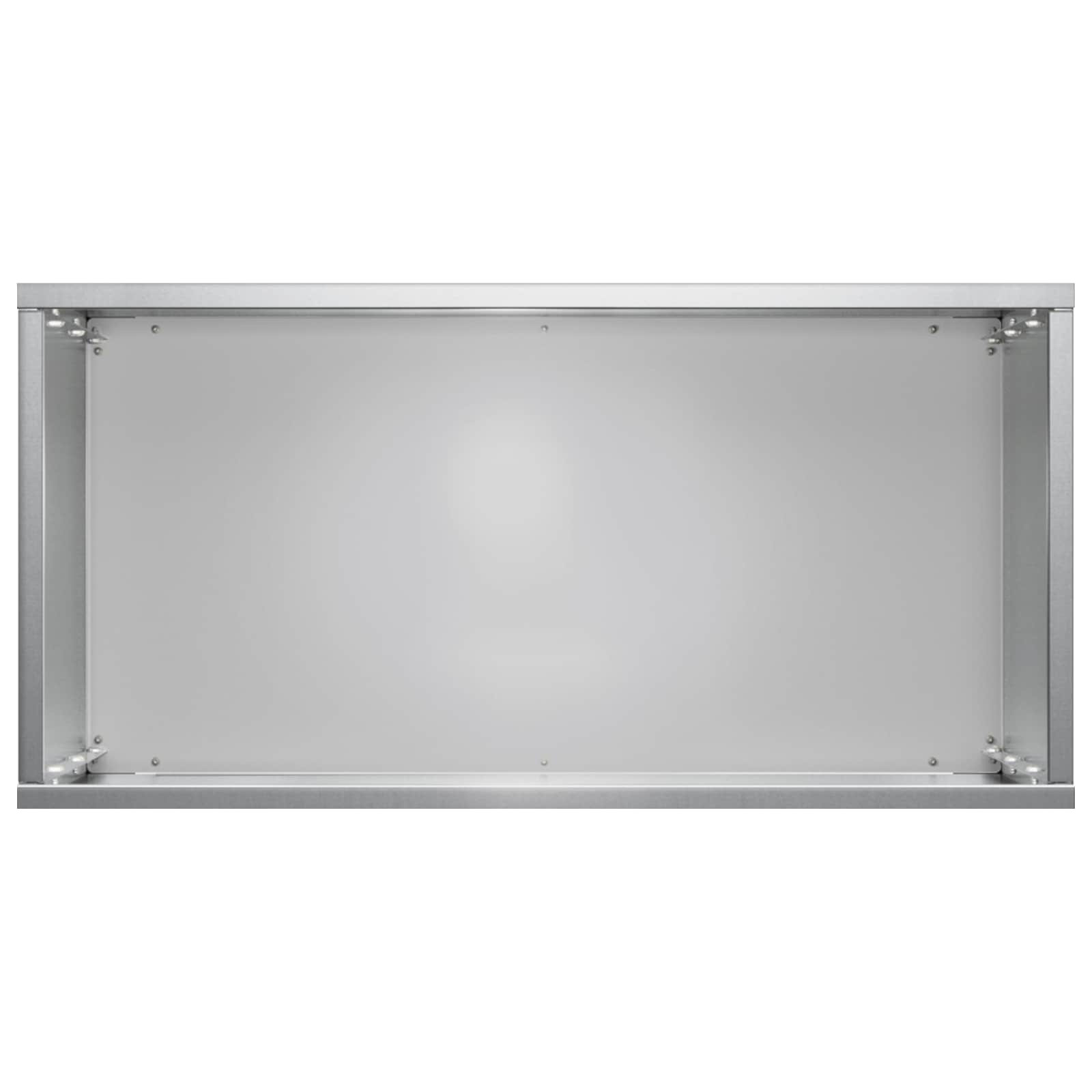 Kerti cserép 2 db ezüst 40 x 20 x 40 cm horganyzott acél