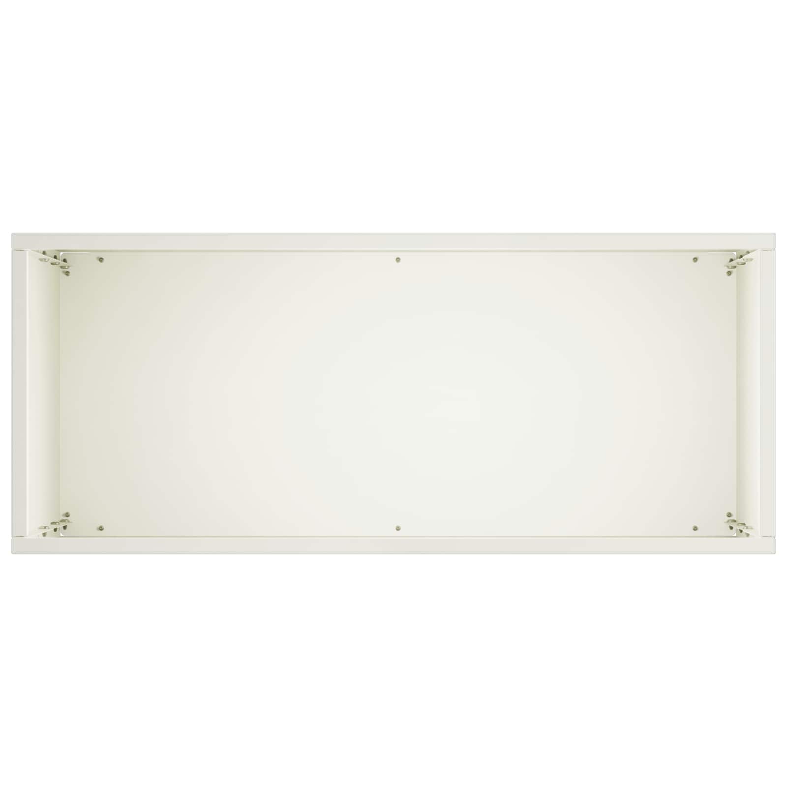 Kerti cserép 2 db fehér 50 x 20 x 75 cm hidegen hengerelt acél