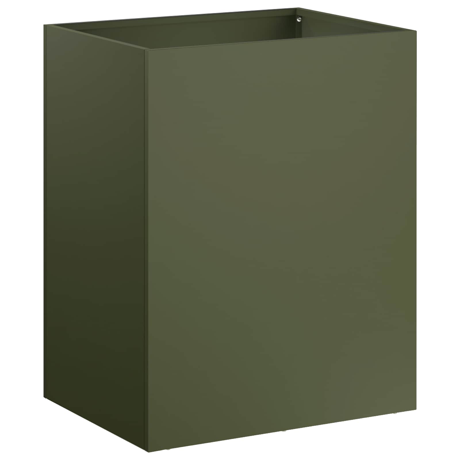 Kerti cserép 2 db olajzöld 40 x 30 x 50 cm