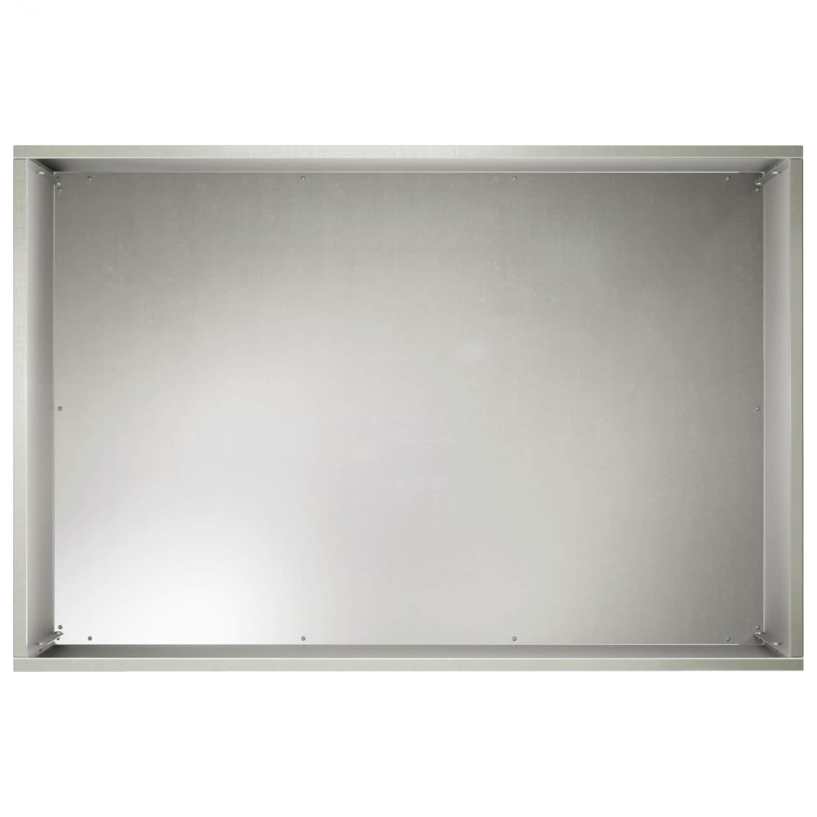 Kerti cserép 2 db ezüst 60 x 40 x 40 cm rozsdamentes acél