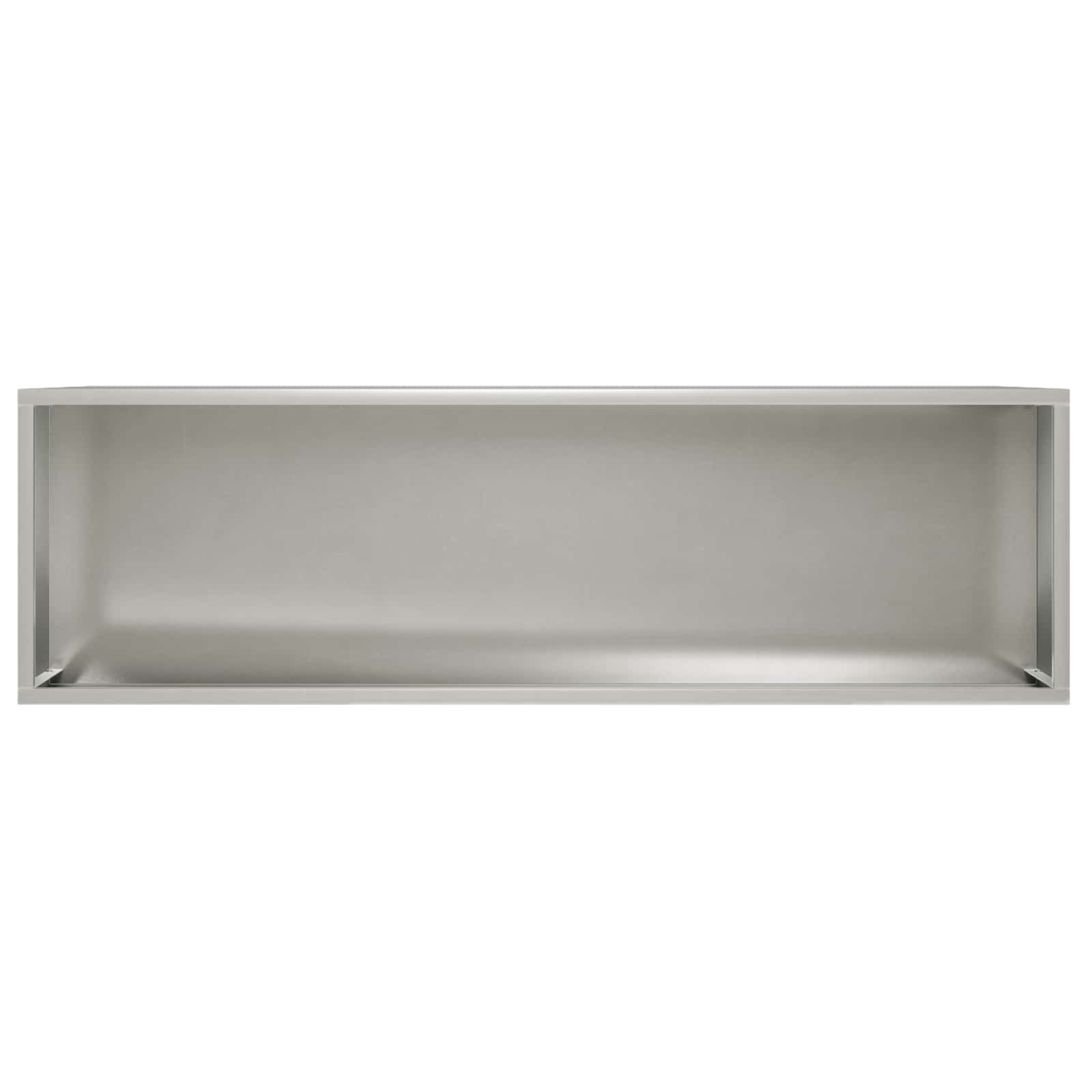 Kerti cserép 2 db ezüst 100 x 20 x 49 cm rozsdamentes acél