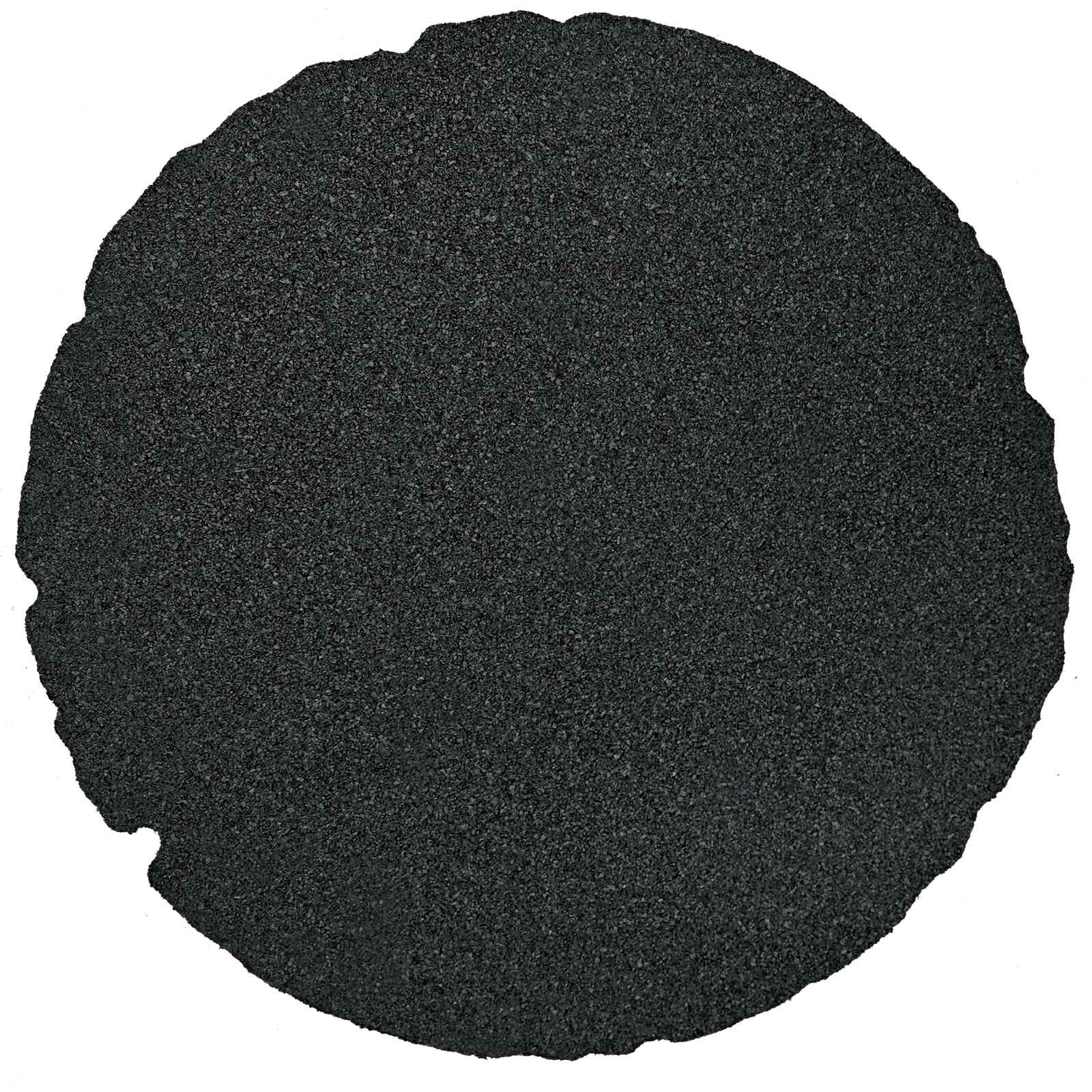 Lépőkő 6 pcs fekete ø 45 x 1,8 cm gumi