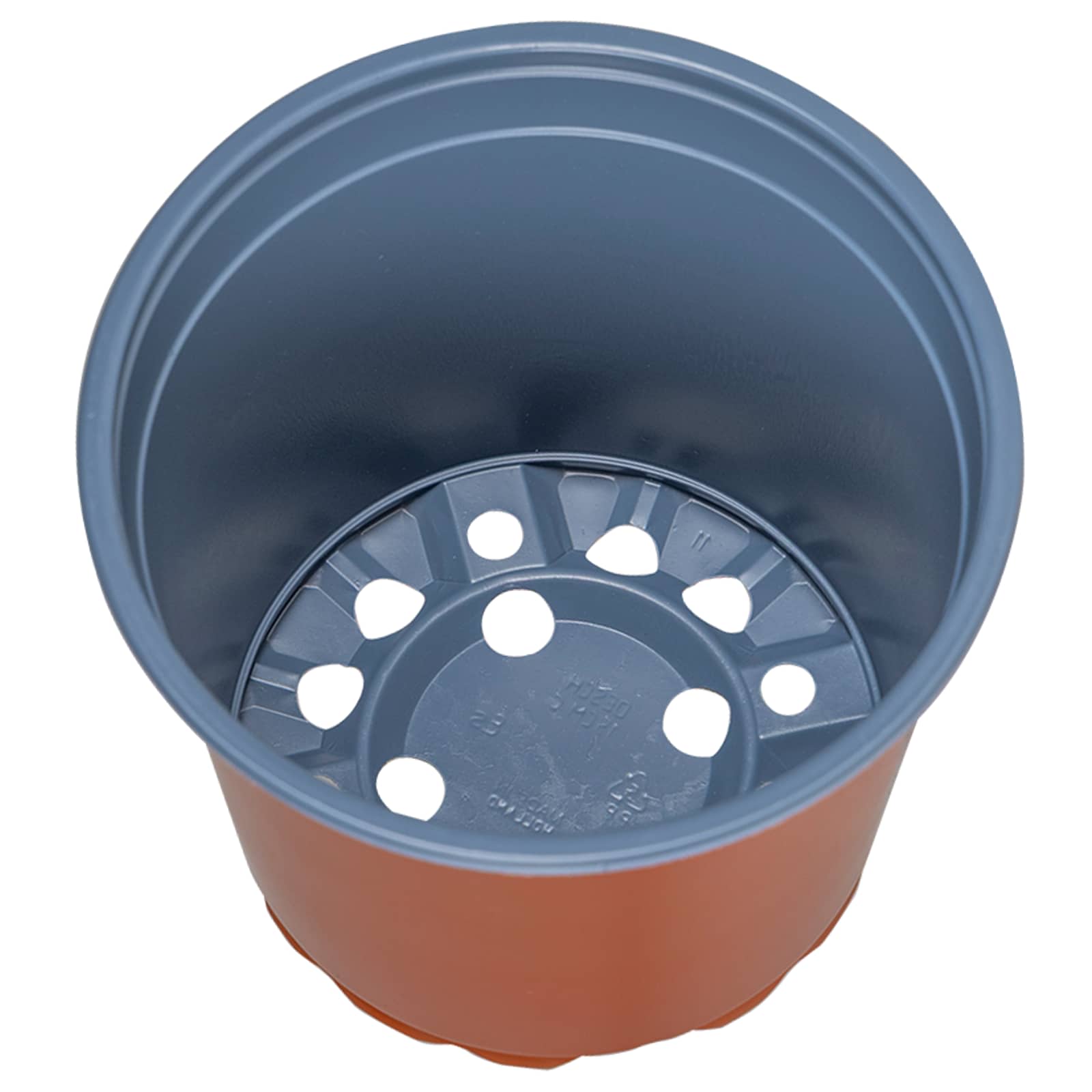 Virág cserép 50 pcs terrakotta ø 15 x 13 cm műanyag