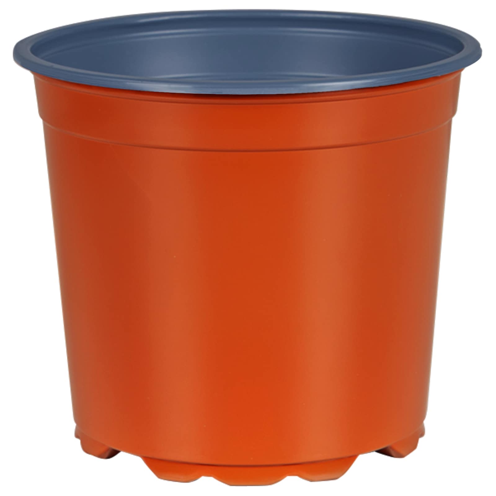 Virág cserép 50 pcs terrakotta ø 15 x 13 cm műanyag