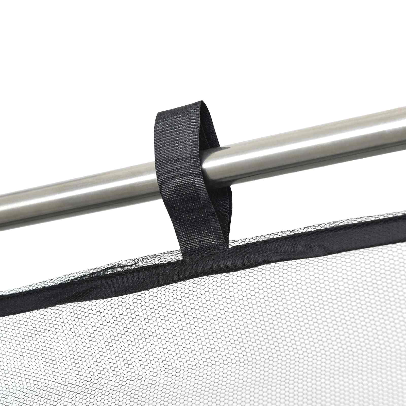 Szúnyogháló kaziból 220 hálós fekete 4 x 3 x 2 cm poliészter
