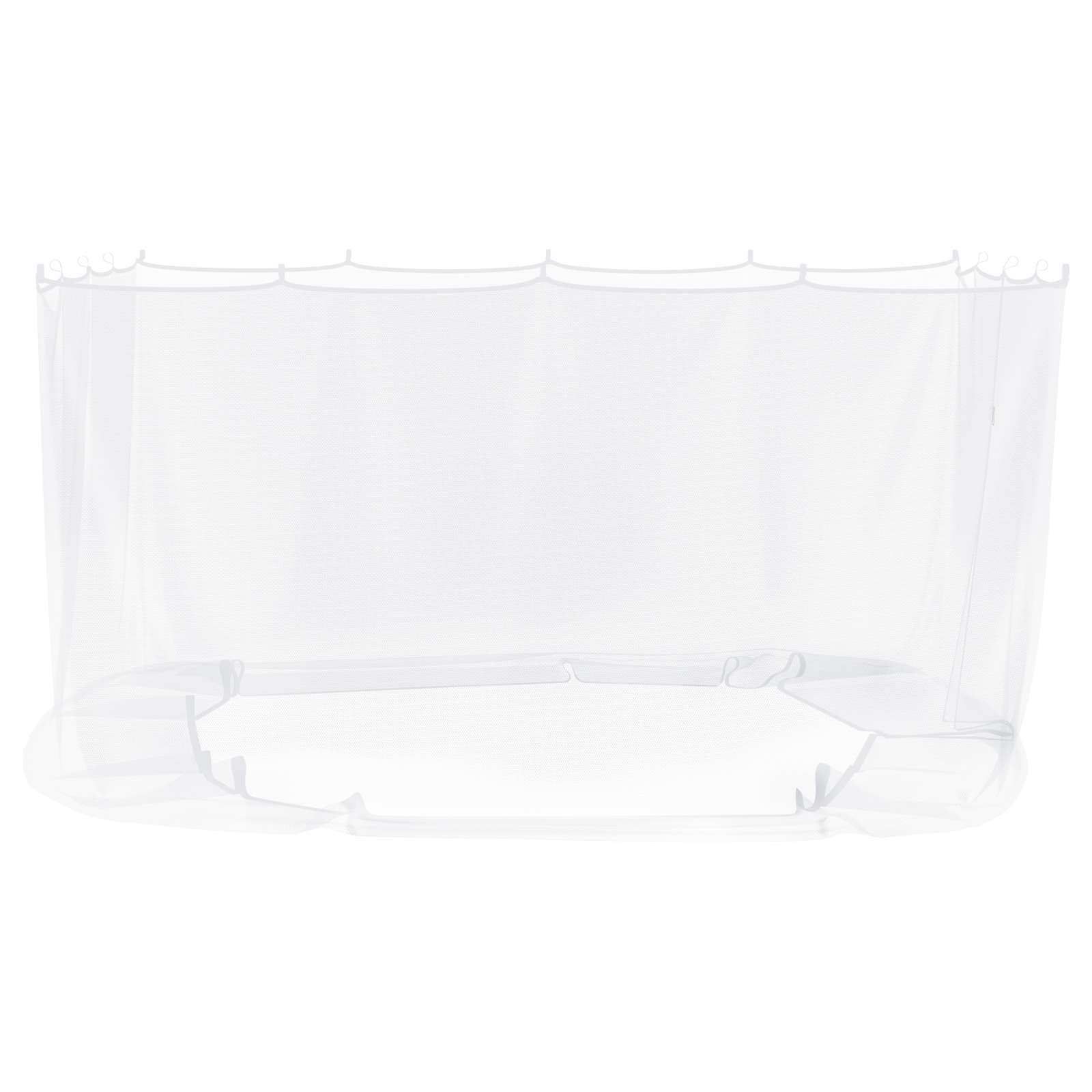 Szúnyogháló kaziból 220 hálós fehér 3,6 x 3,6 x 2 cm poliészter