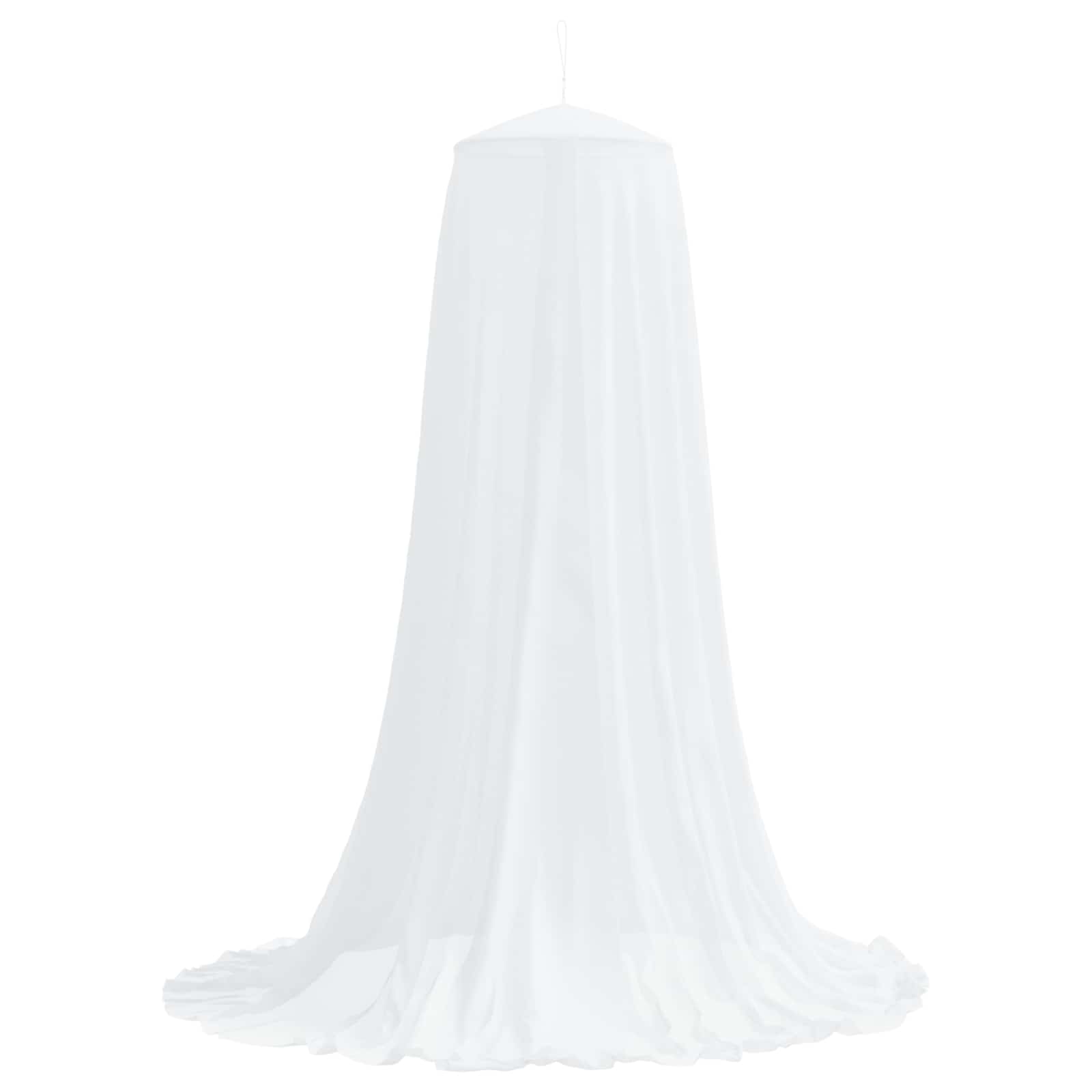 Szúnyogháló ágyhoz 3 pcs 156 hálós fehér ø56 x 220 cm