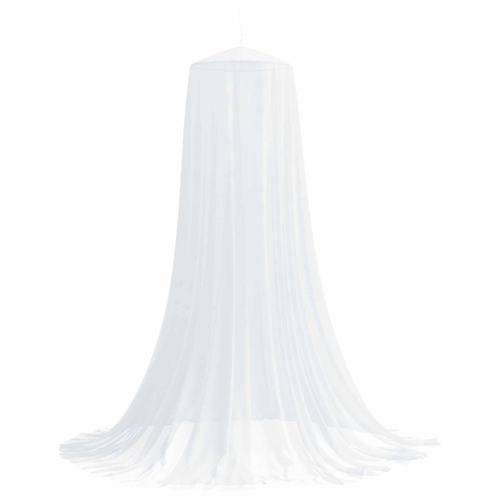 Szúnyogháló ágyhoz 3 pcs 156 hálós fehér ø56 x 220 cm
