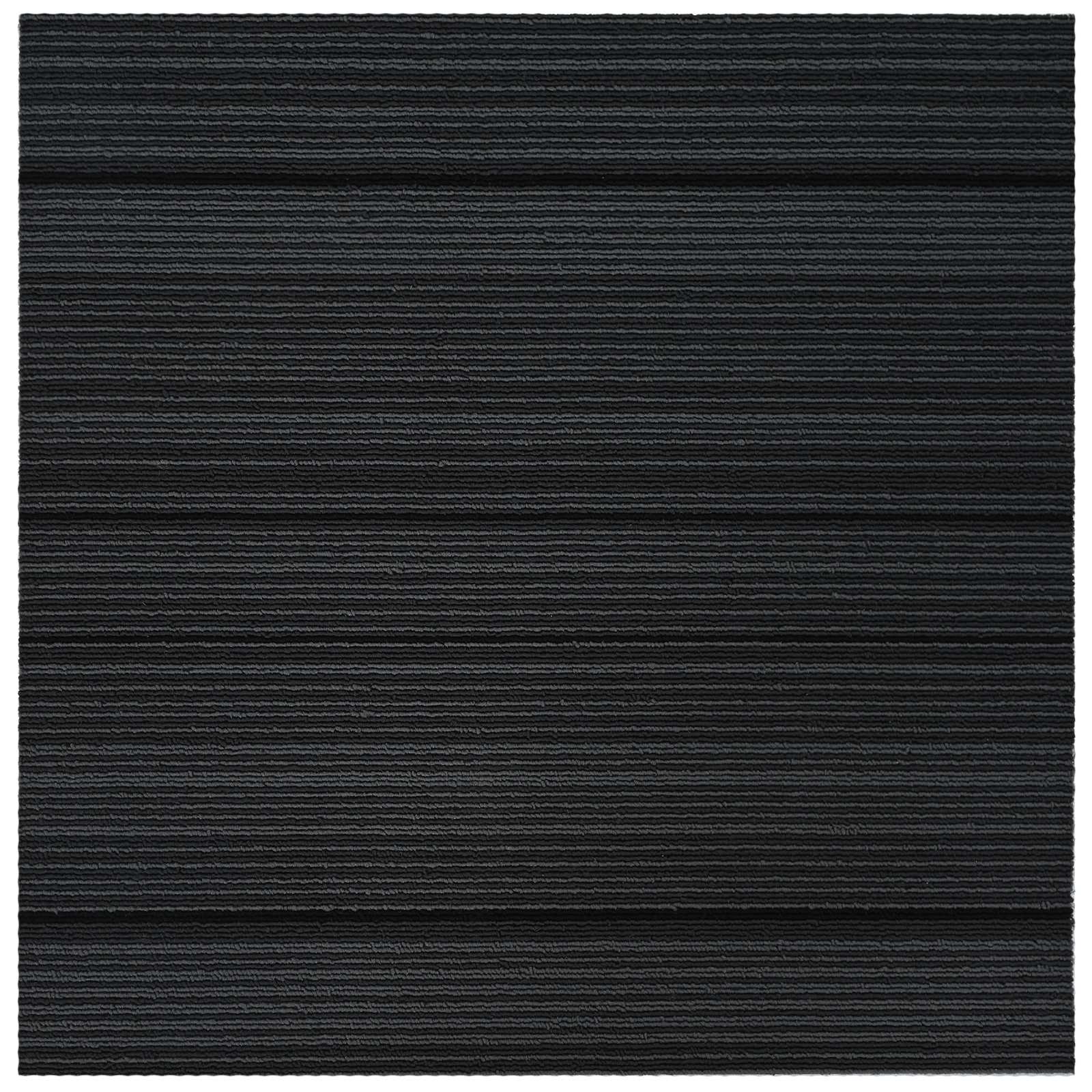 Szőnyegcsempe csíkos világosszürke 50 x 50 cm 20 pcs