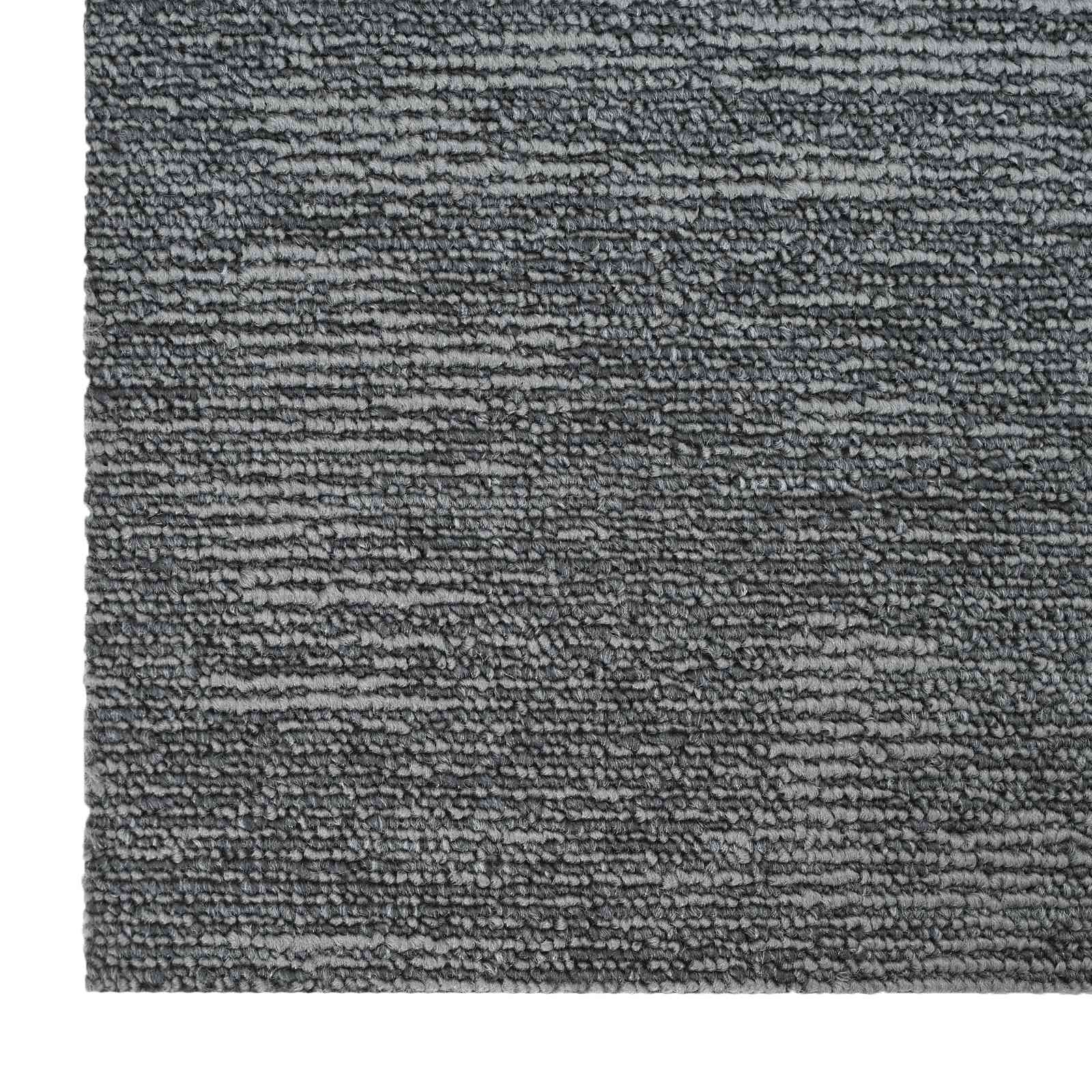Szőnyegcsempe kőszürke 50 x 50 cm 36 pcs pp és bitumen