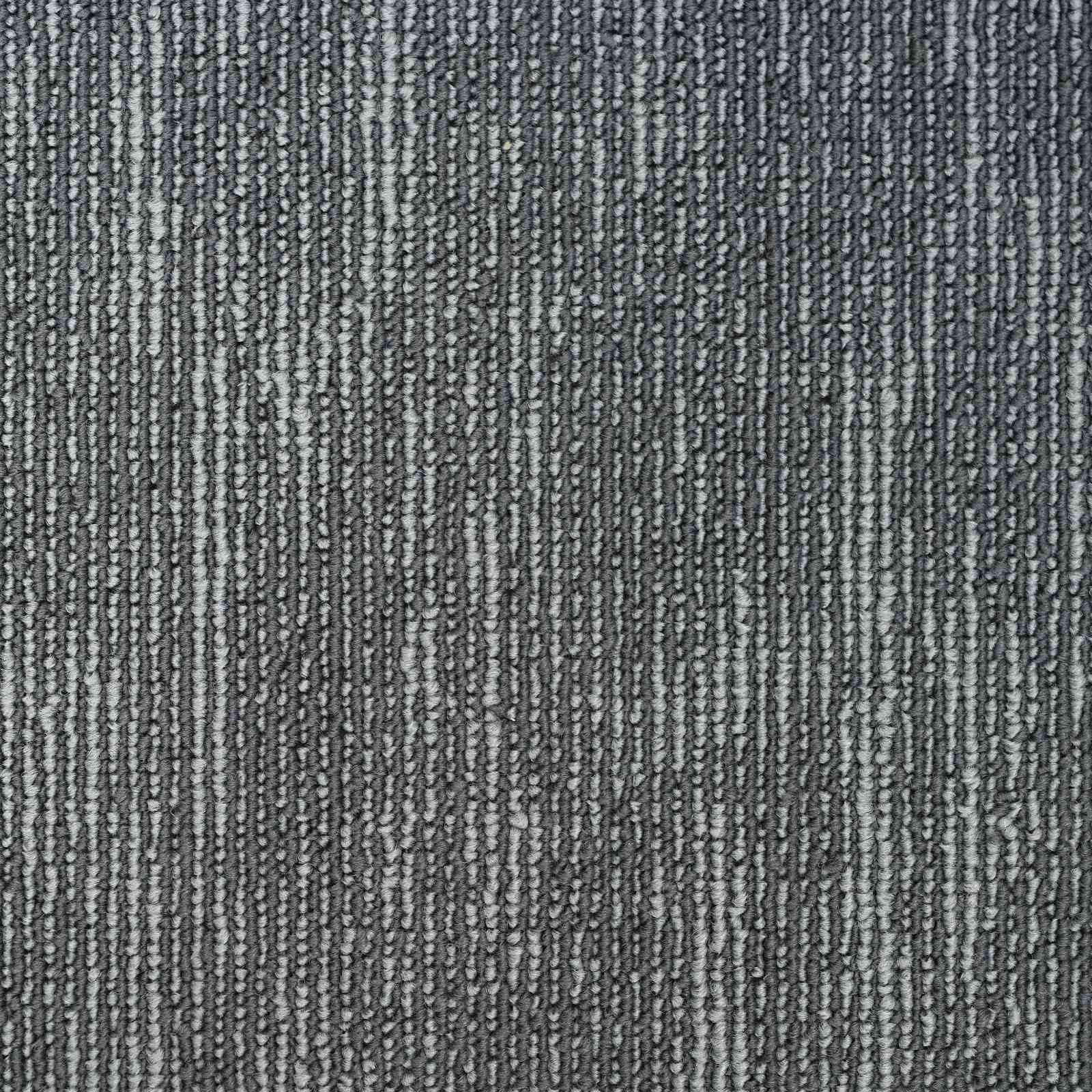 Szőnyegcsempe betonszürke 50 x 50 cm 4 pcs pp és bitumen