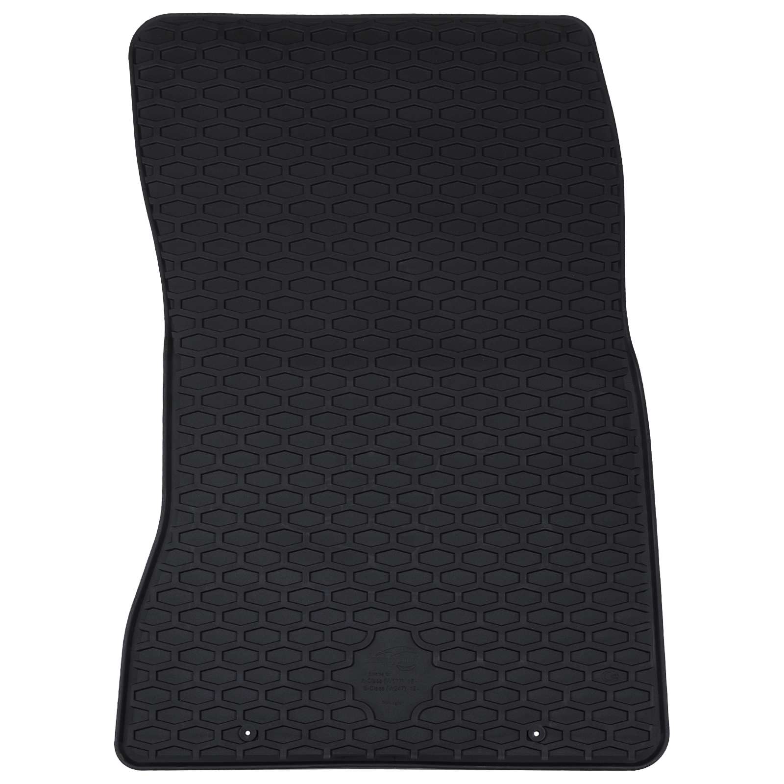 Autószőnyeg 4 pcs fekete tpe