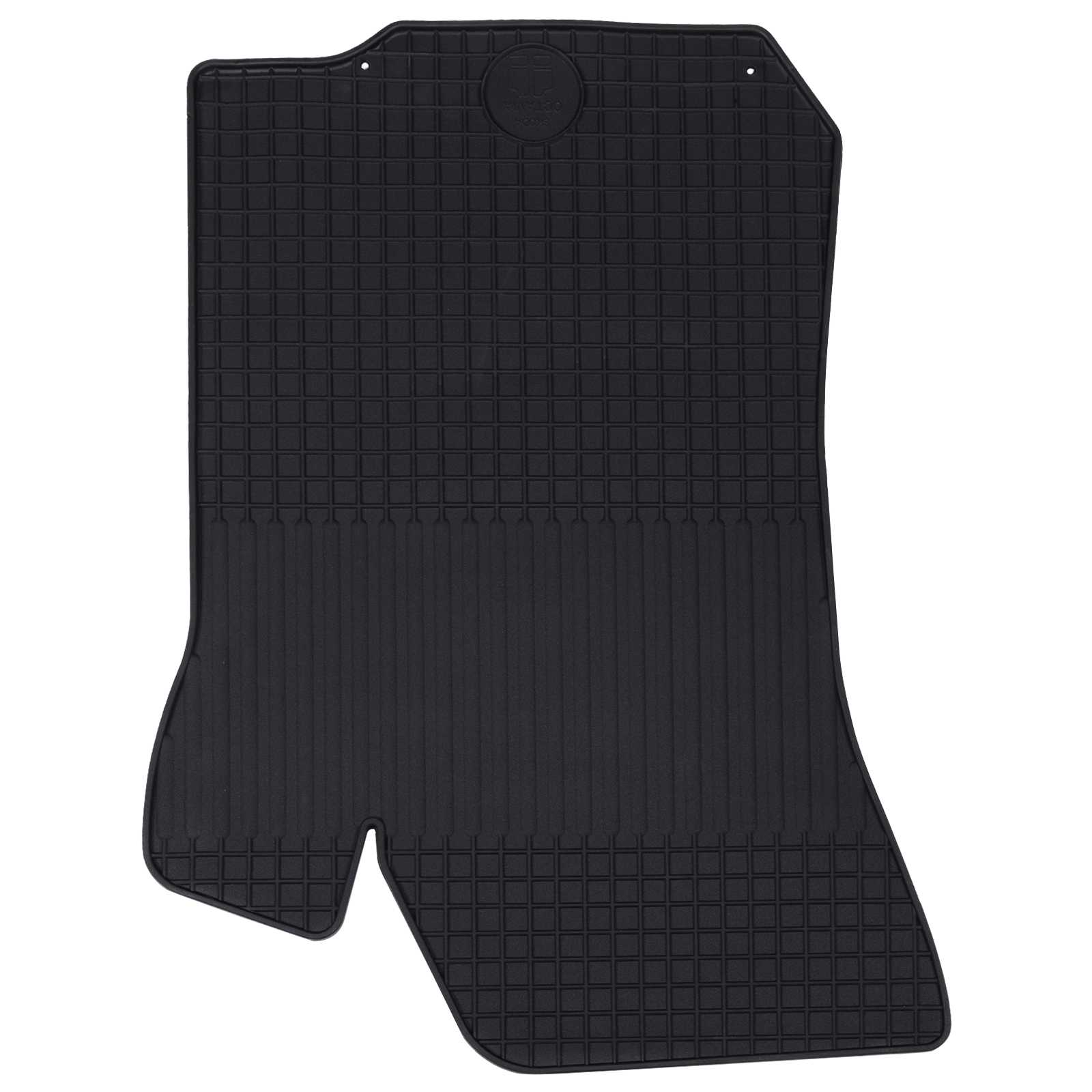 Autószőnyeg 4 pcs fekete škoda octavia i 97-04 gumi