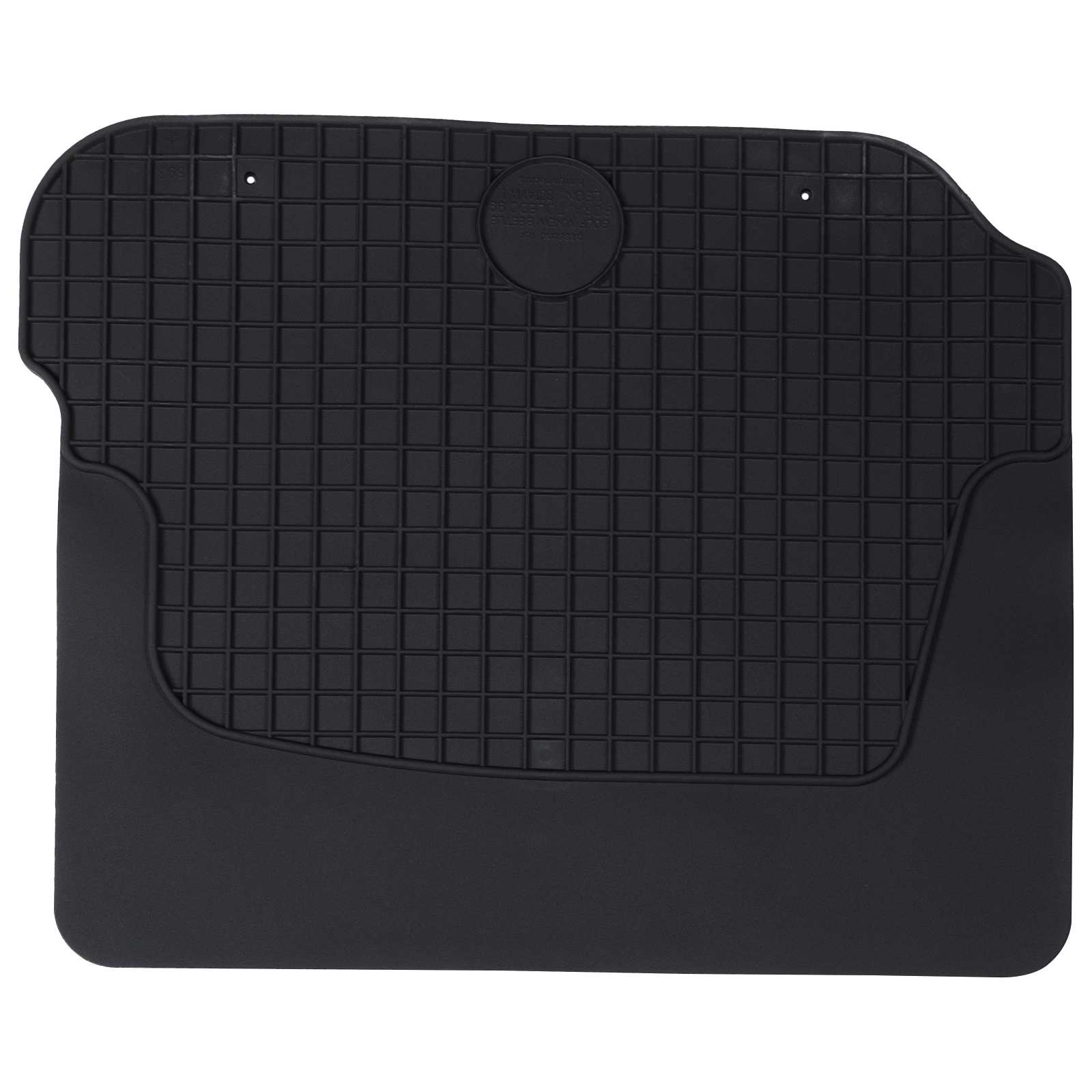 Autószőnyeg 4 pcs fekete škoda octavia i 97-04 gumi