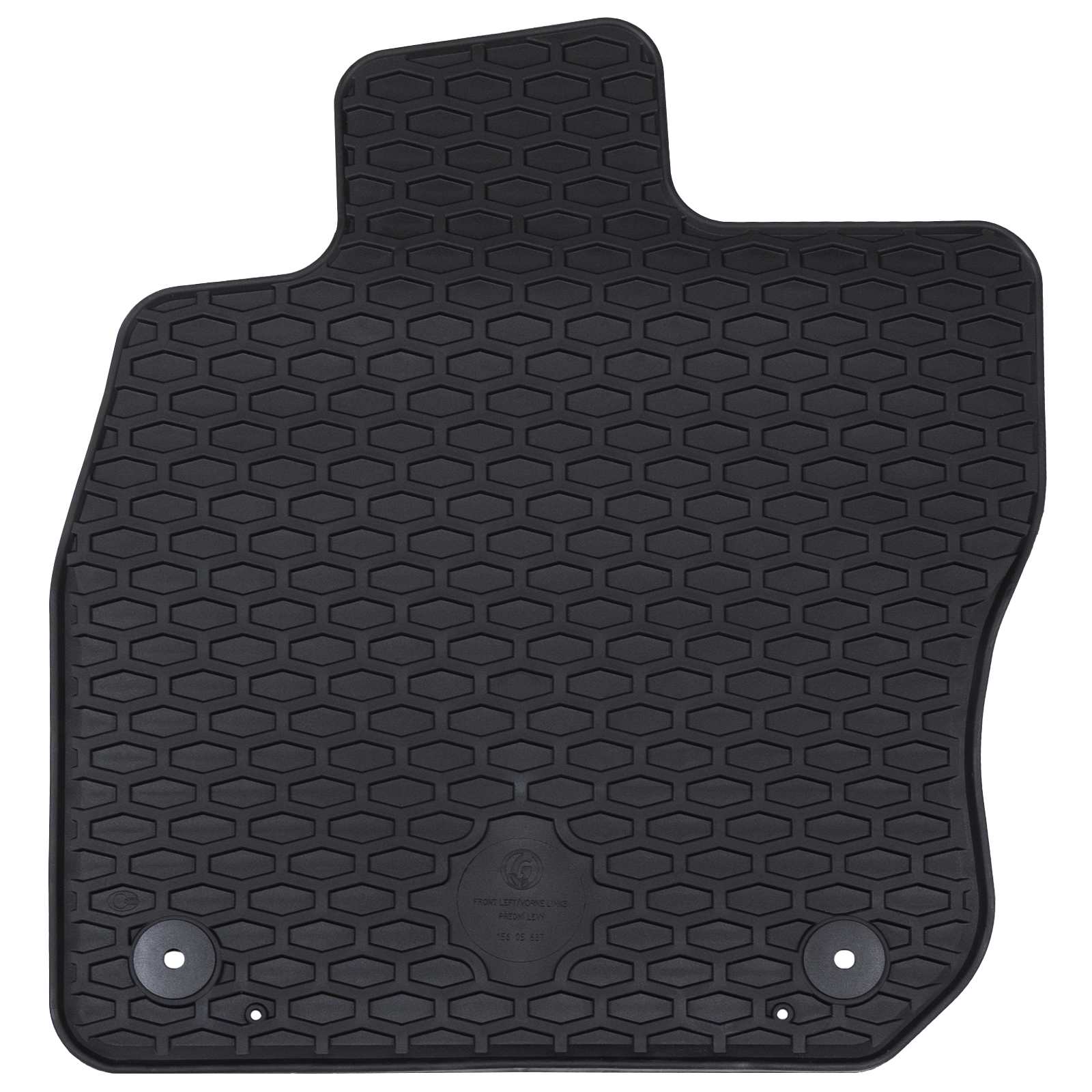 Autószőnyeg 4 pcs fekete alkalmas a vw golf viii variánshoz tpe