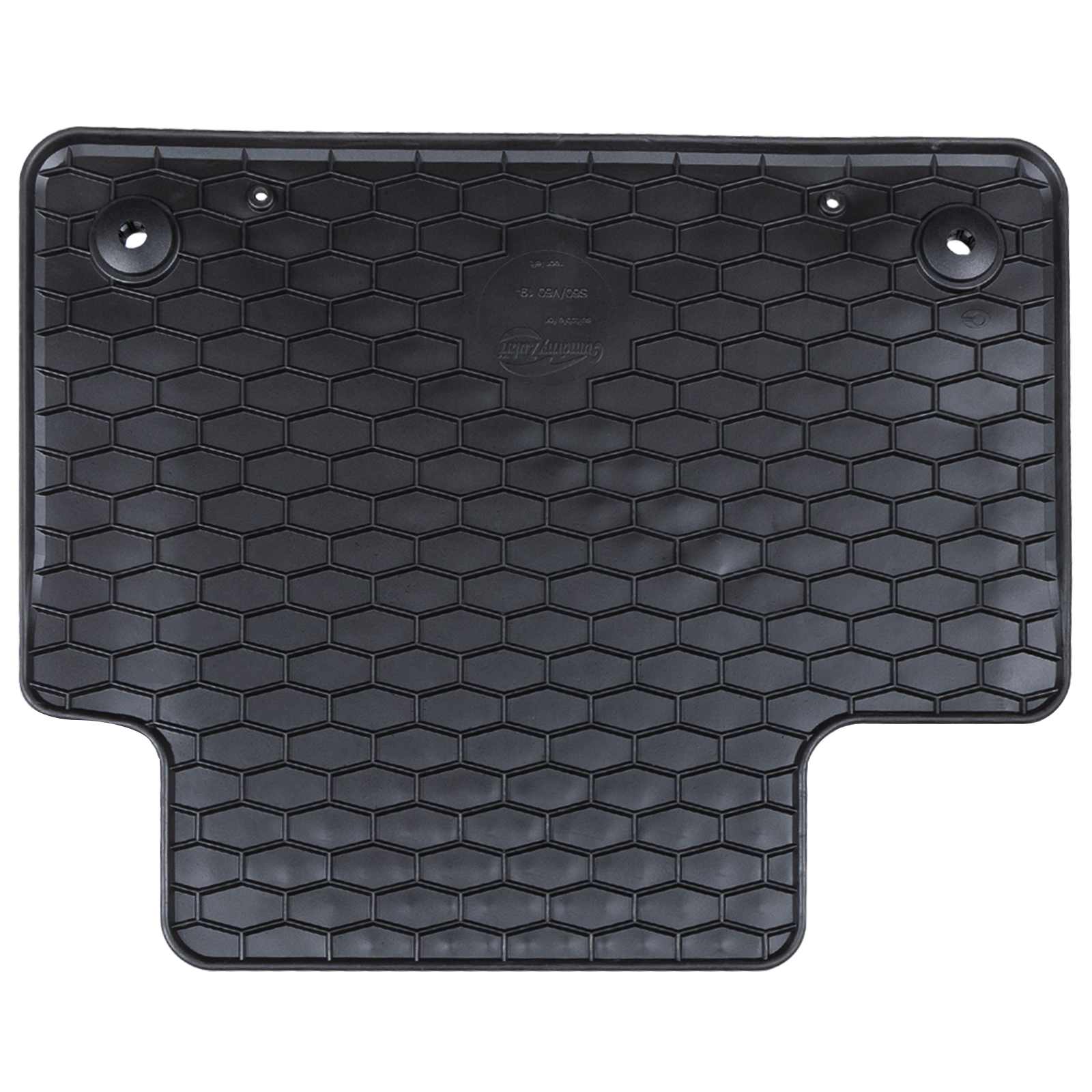 Autószőnyeg 4 pcs fekete gumi