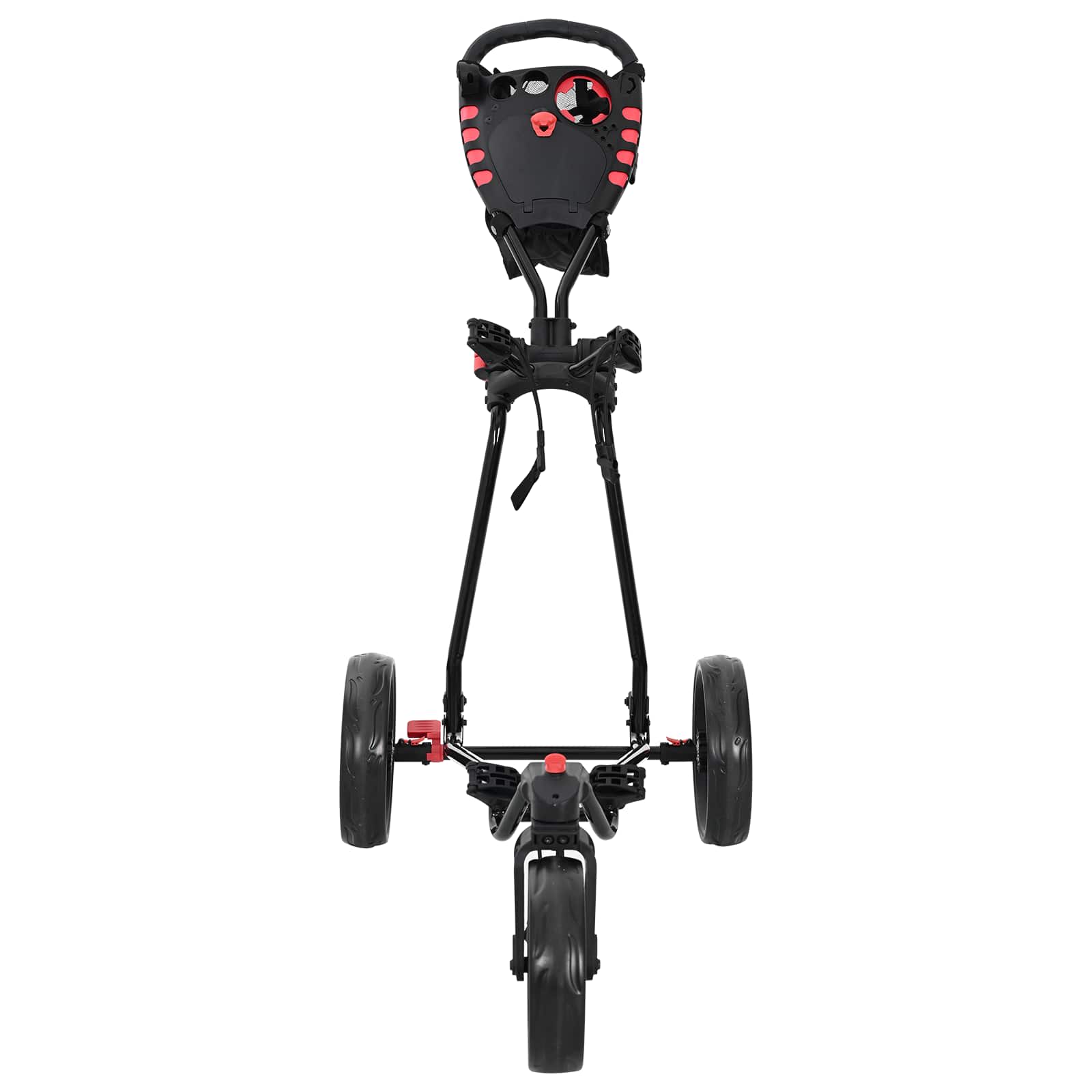 Golf kocsi fekete 110 x 60 x 132 cm vas