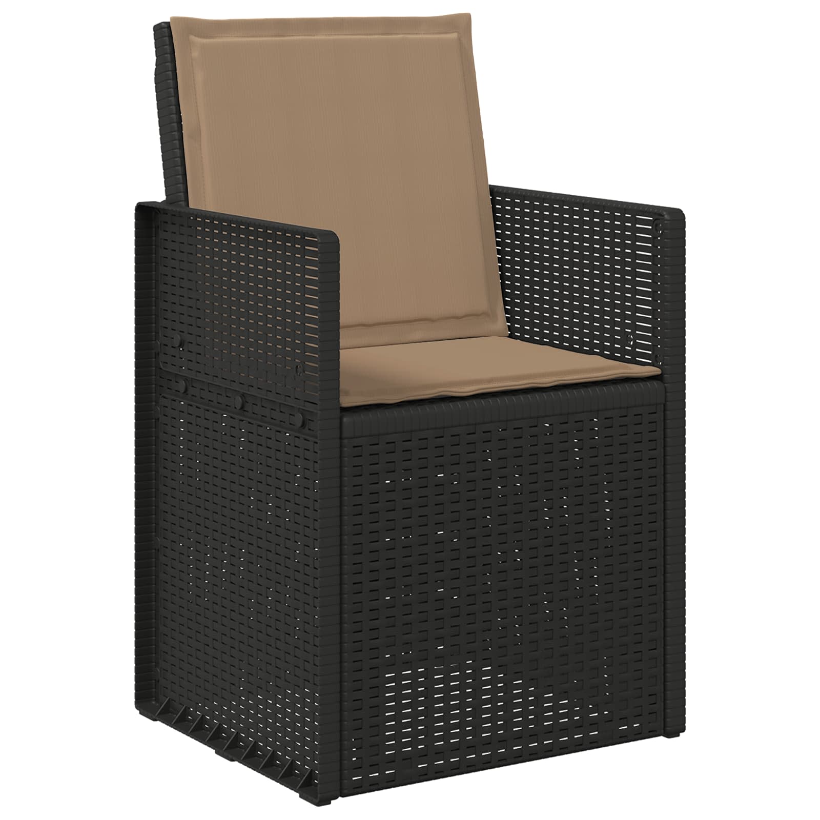 Ülés és háttámla párnák 2 pcs tópszínű 47 x 45 x 2 cm