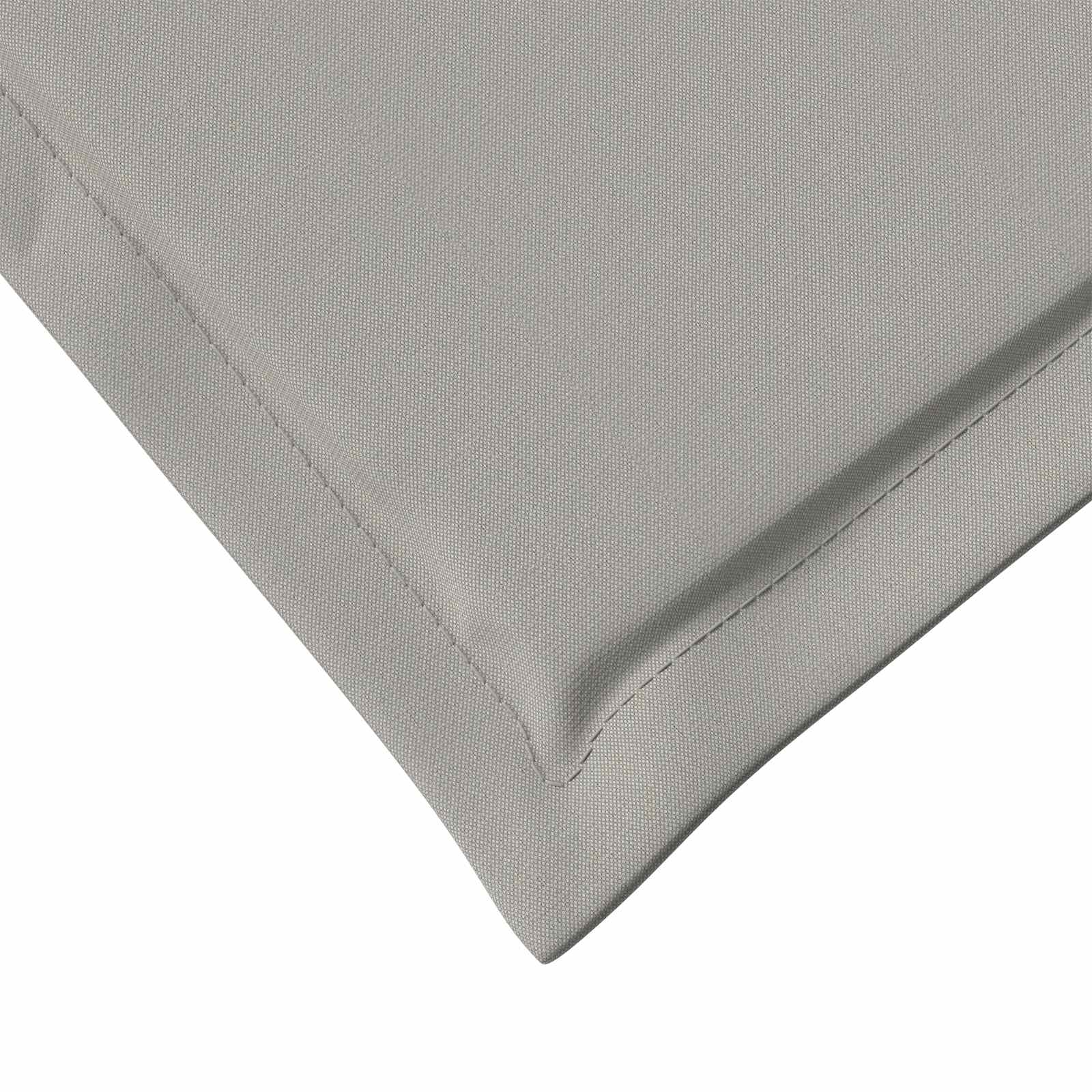 Ülés és háttámla párnák 4 pcs világosszürke 47 x 45 x 2 cm