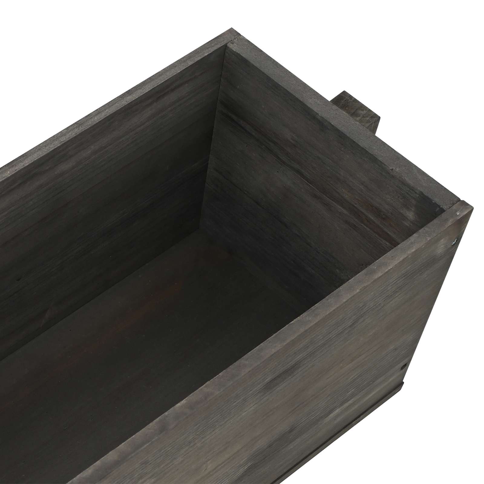 Függőleges kertialátét szürke 48 x 30 x 70,5 cm szilárd fenyőfa