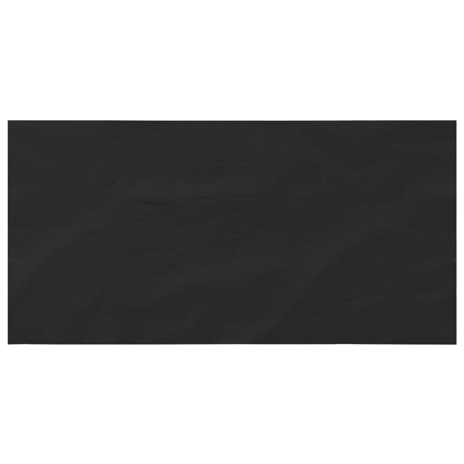 Medencefedél extra nehéz fekete és kék 400 x 200 cm pe