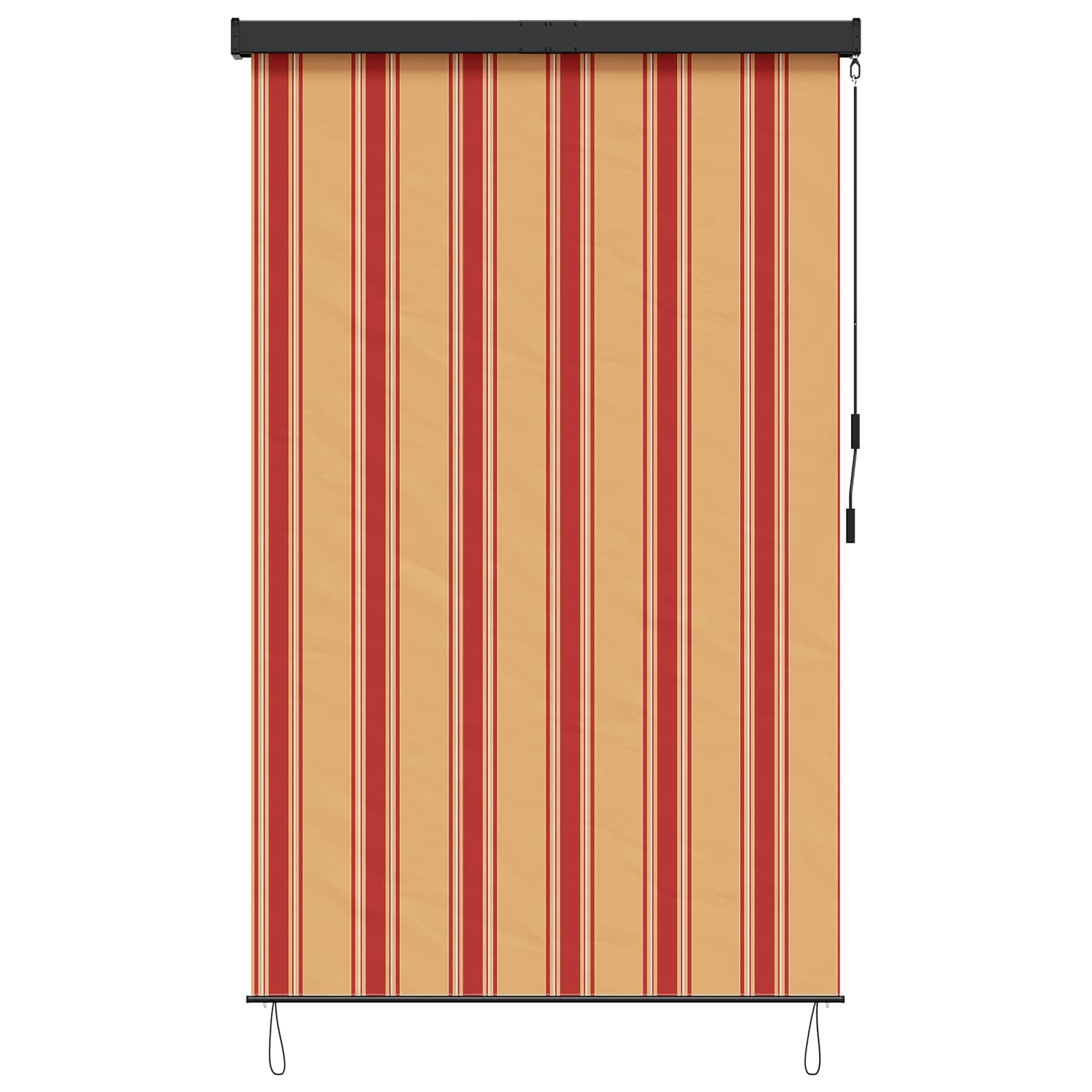 Roletta sokszínű 180 x 250 cm szövet és alumínium