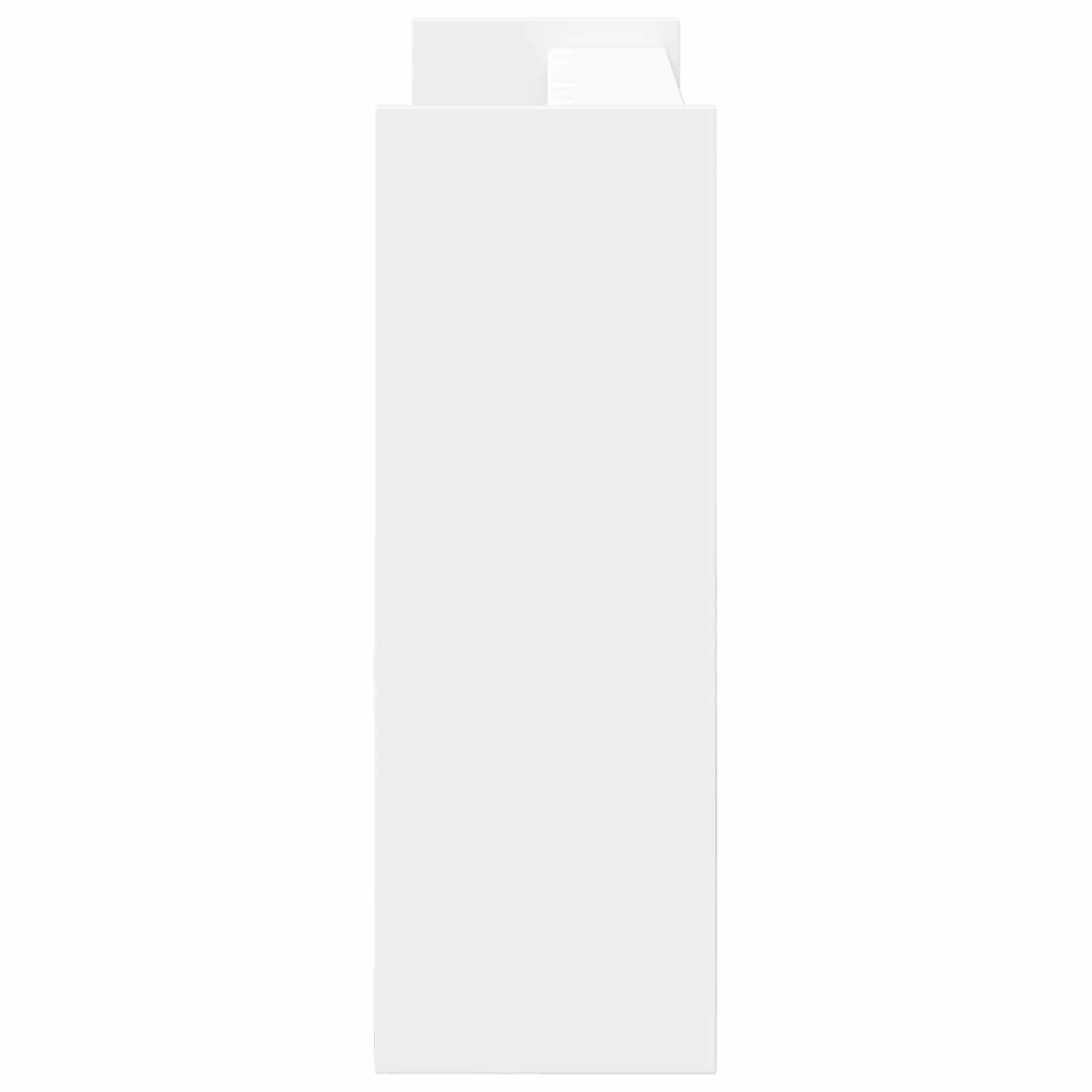 Biliárd dákó állvány szerelt fa 60 x 20 x 57 cm fehér