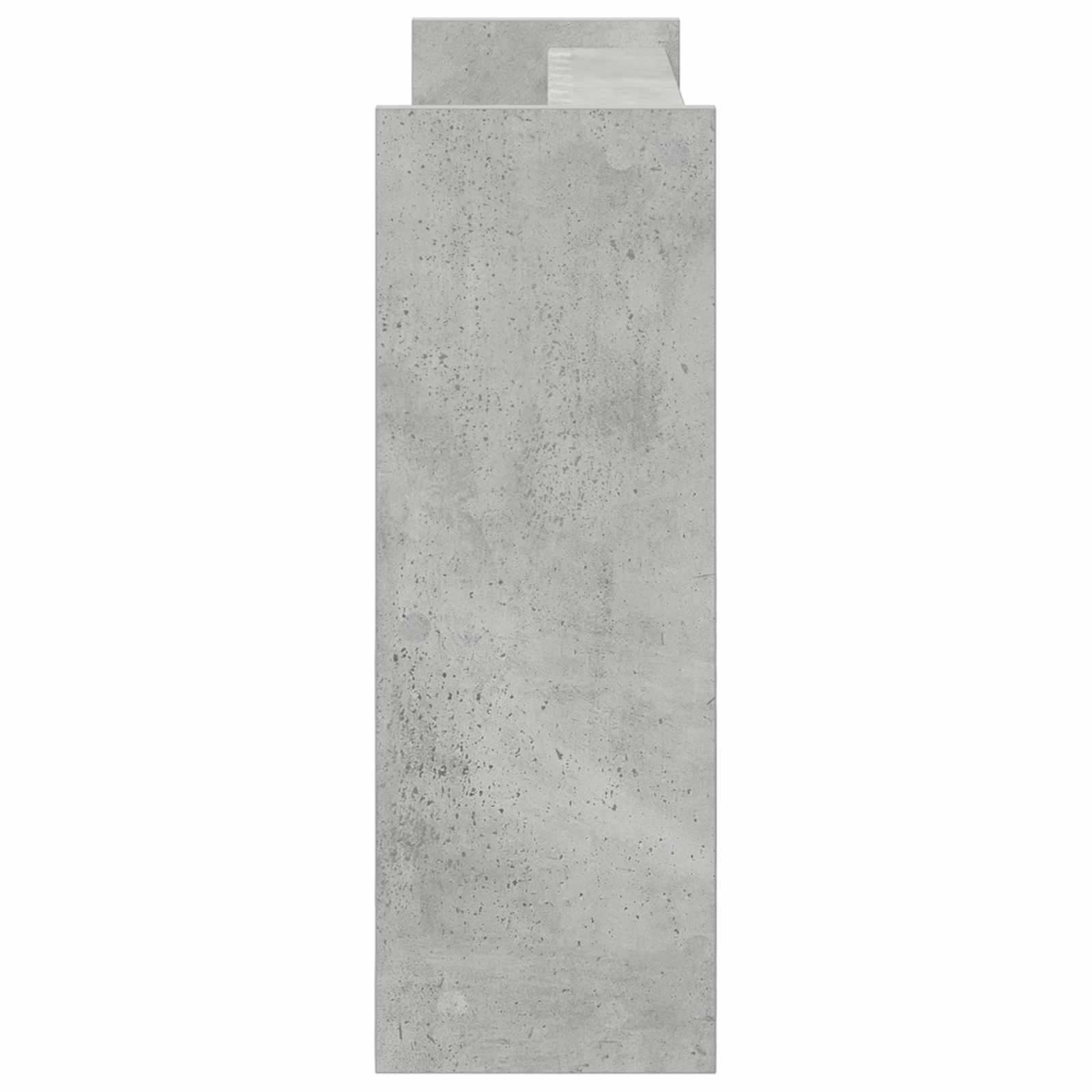 Biliárd dákó állvány szerelt fa 60 x 20 x 57 cm betonszürke