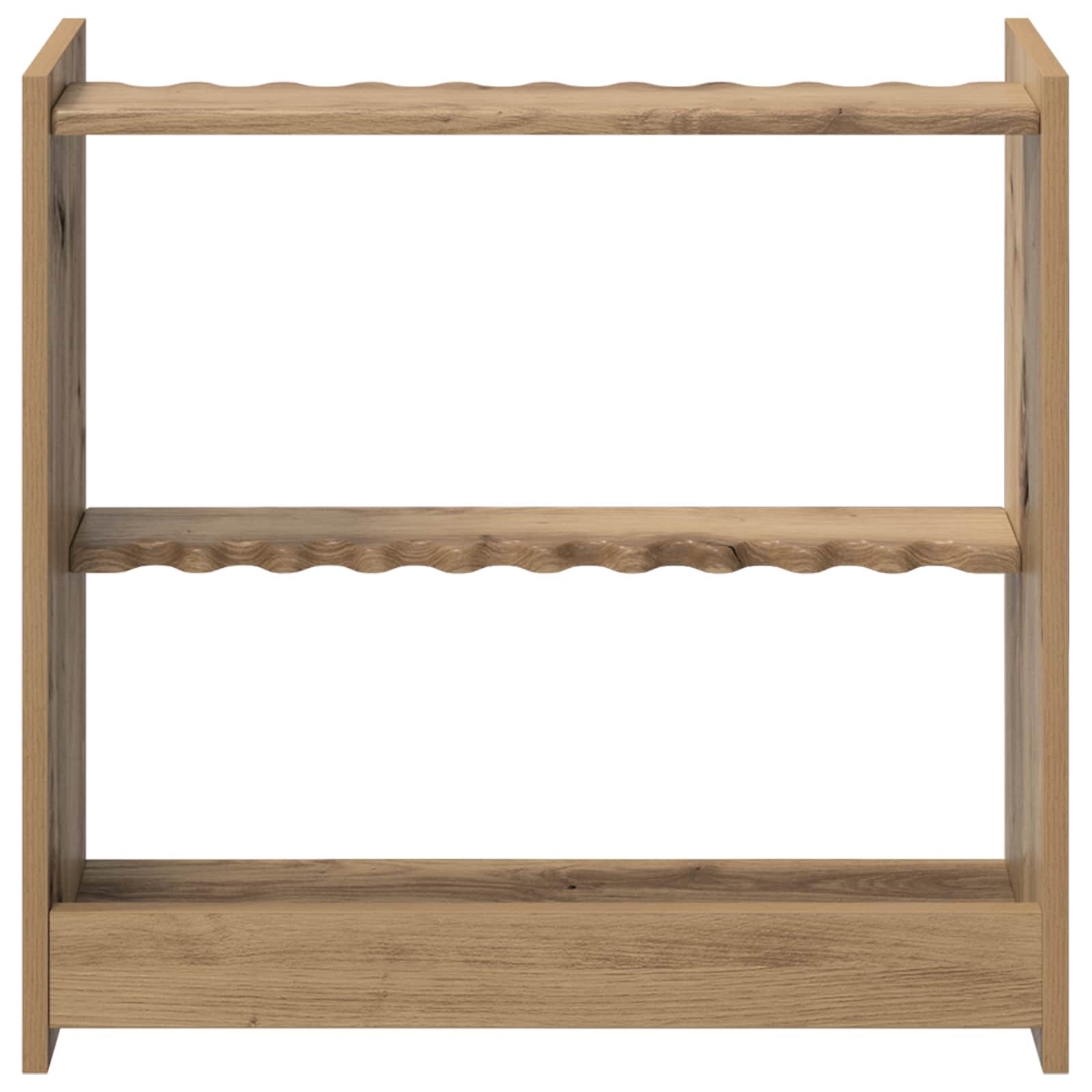 Biliárd dákó állvány szerelt fa 60 x 20 x 57 cm kézműves tölgy