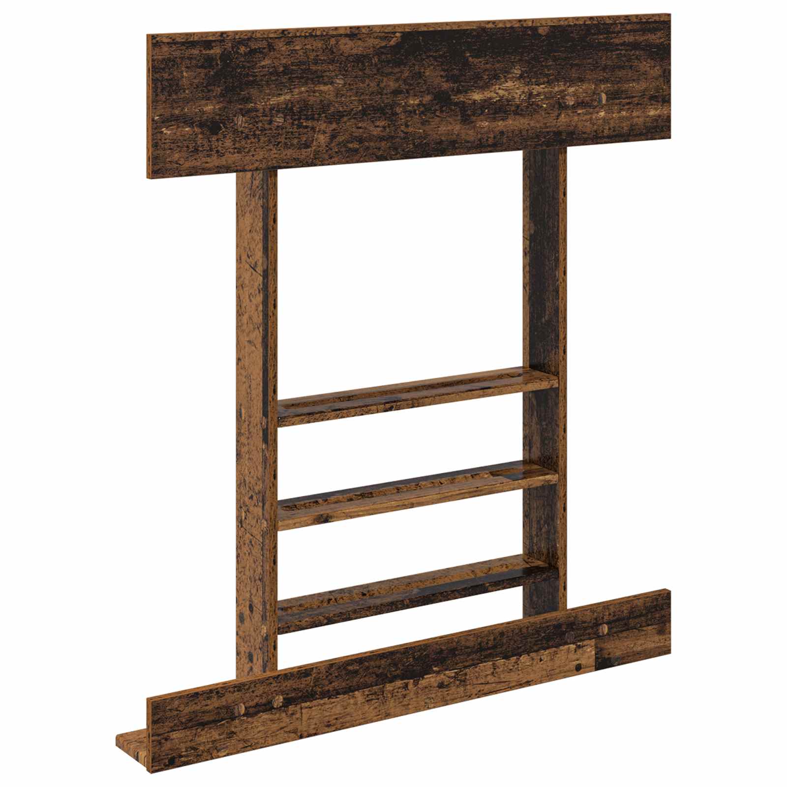 Biliárd dákó állvány szerelt fa 93 x 12 x 103 cm antik fa