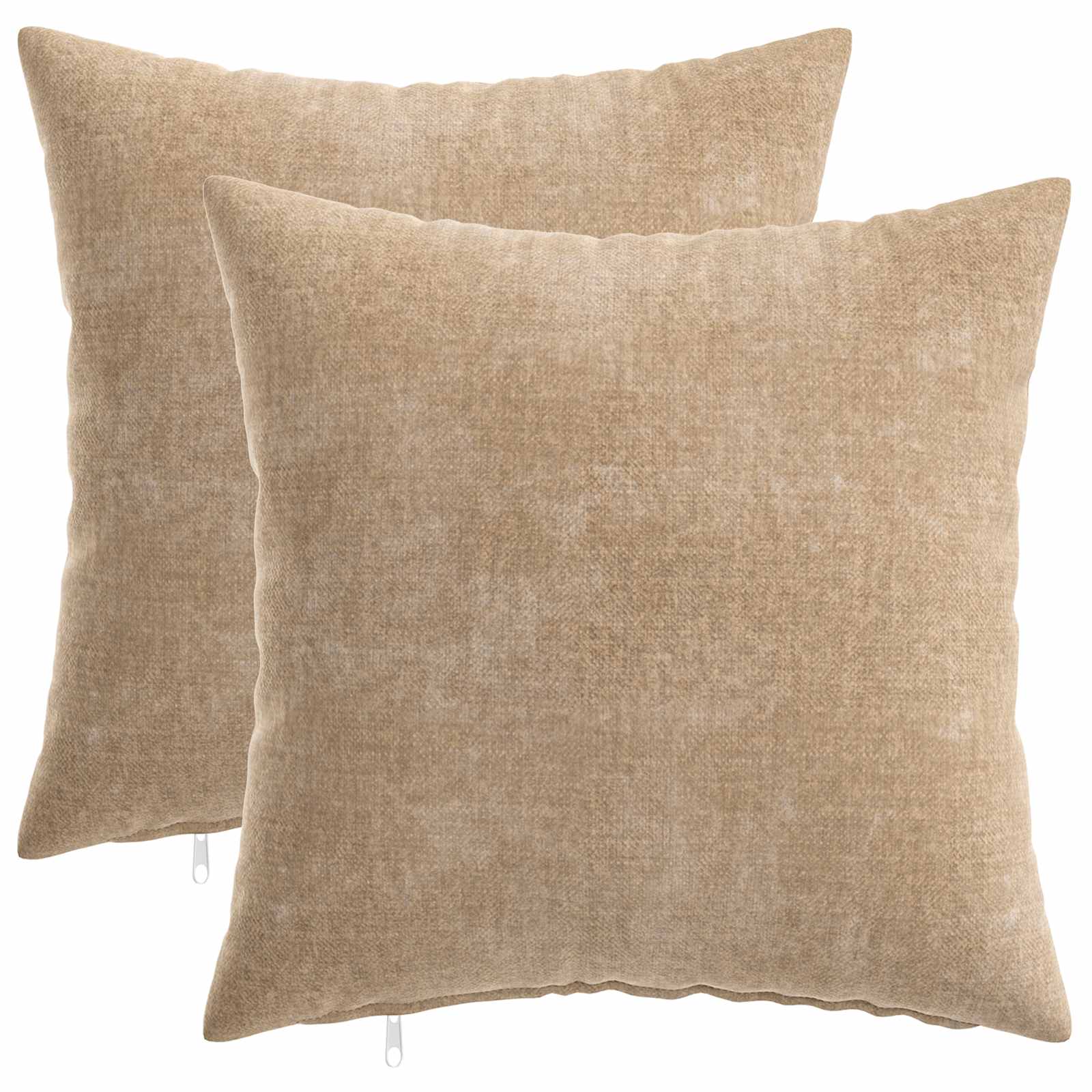 Párna huzat 2 db heerlen tópszínű 30 x 30 cm chenille szövet