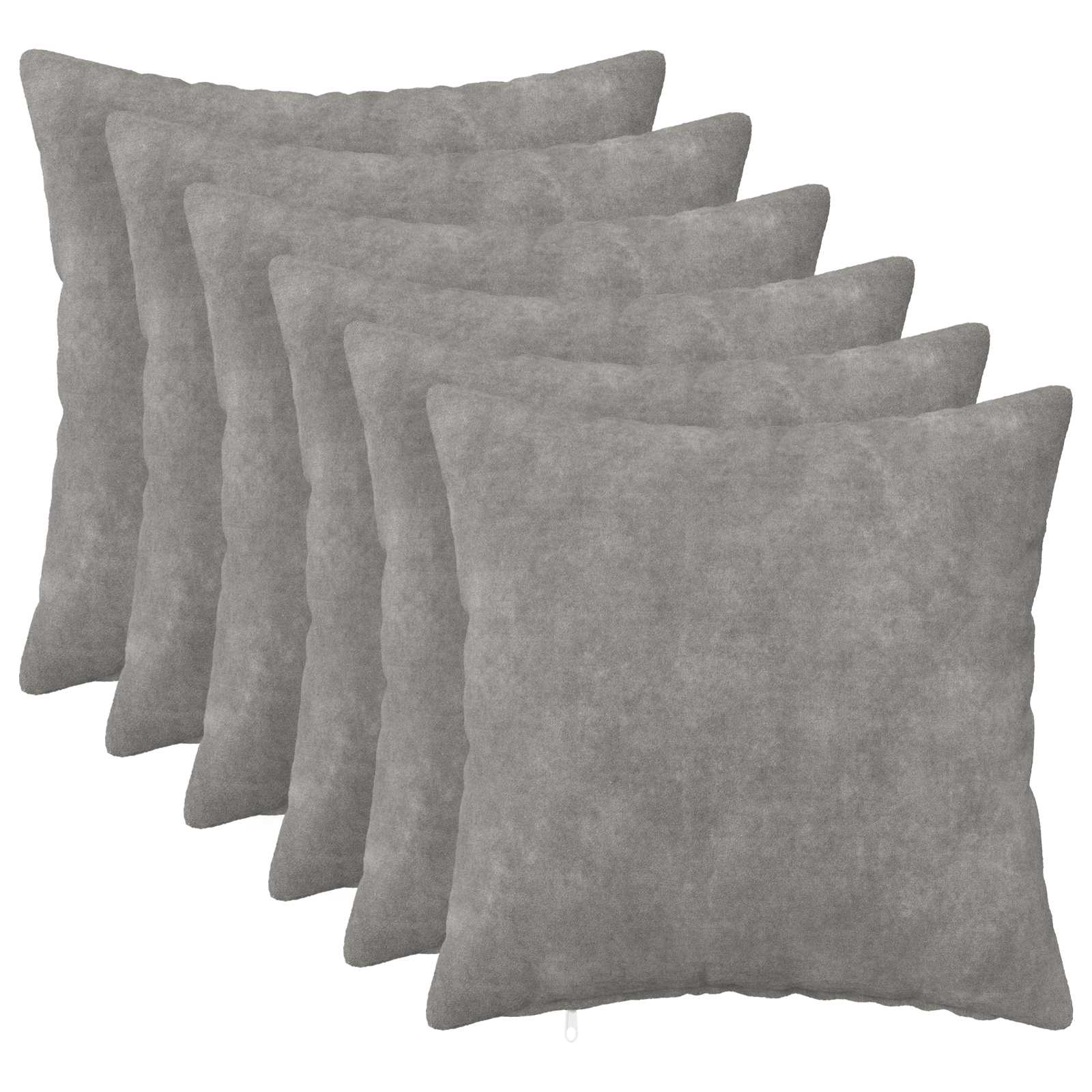 Párna huzat 6 pcs heerlen világosszürke 30 x 30 cm