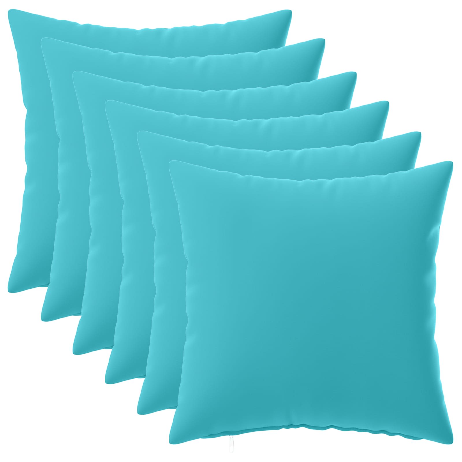 Párna huzat 6 pcs heerlen türkiz 30 x 30 cm poliészter