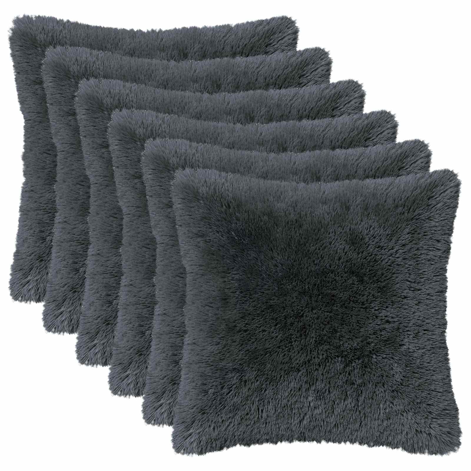 Párna huzat 6 pcs heerlen antracitszürke 30 x 30 cm