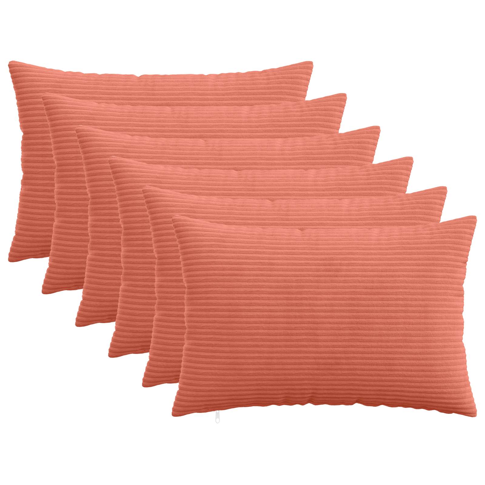 Párna huzat 6 pcs heerlen piros narancs 30 x 50 cm cord