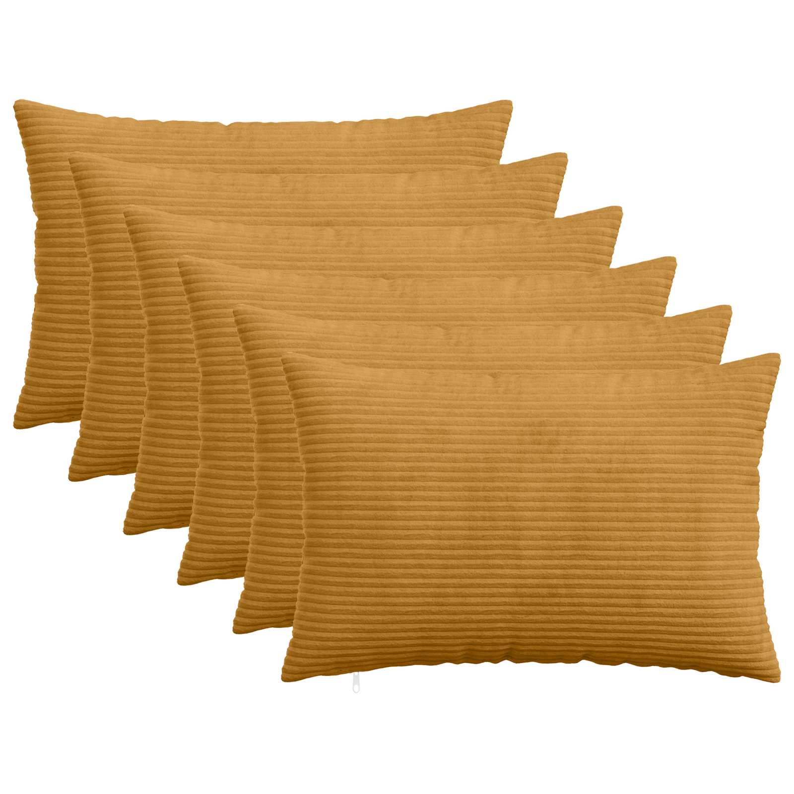 Párna huzat 6 pcs heerlen sárga 30 x 50 cm cord