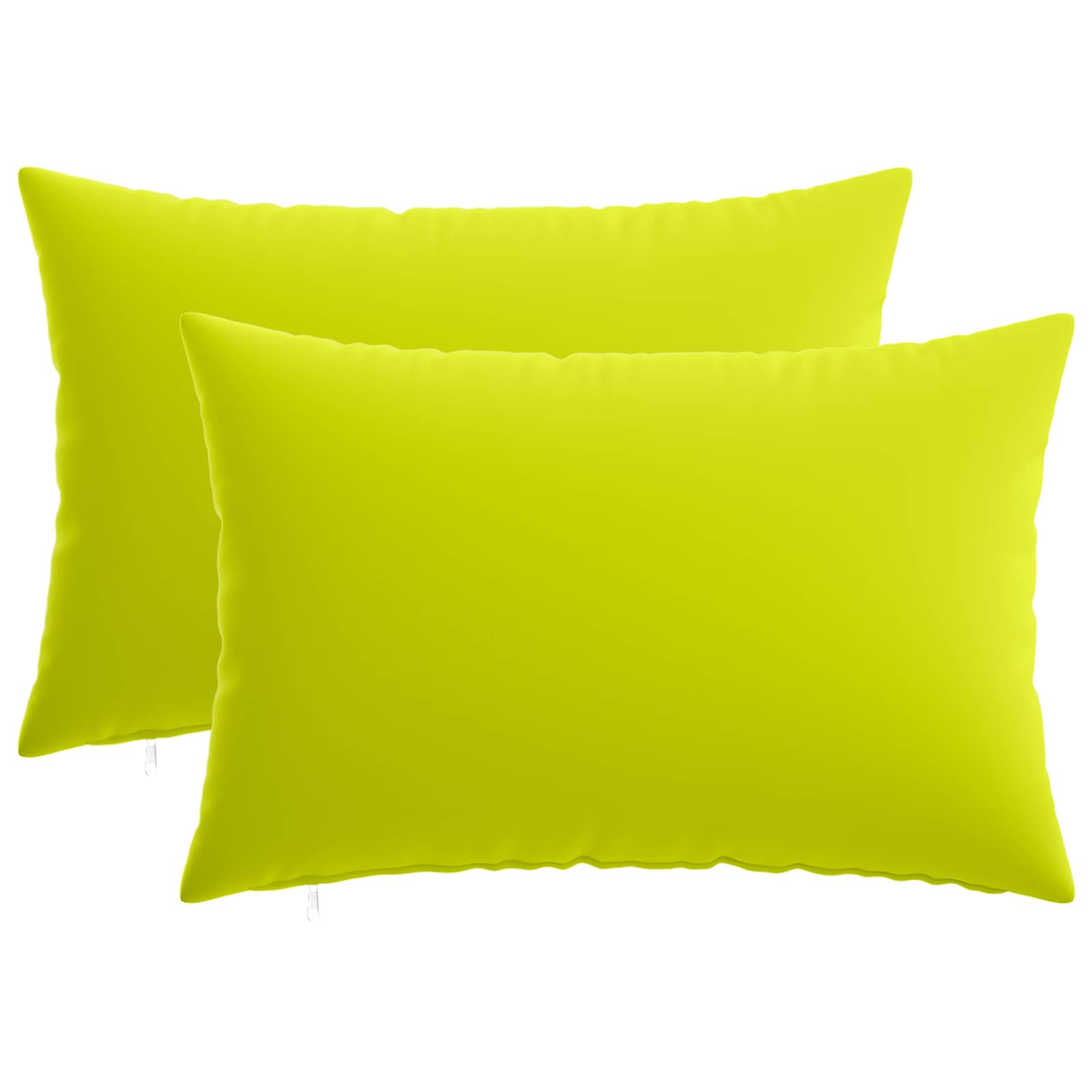 Párna huzat 2 pcs heerlen fényes zöld 30 x 50 cm poliészter