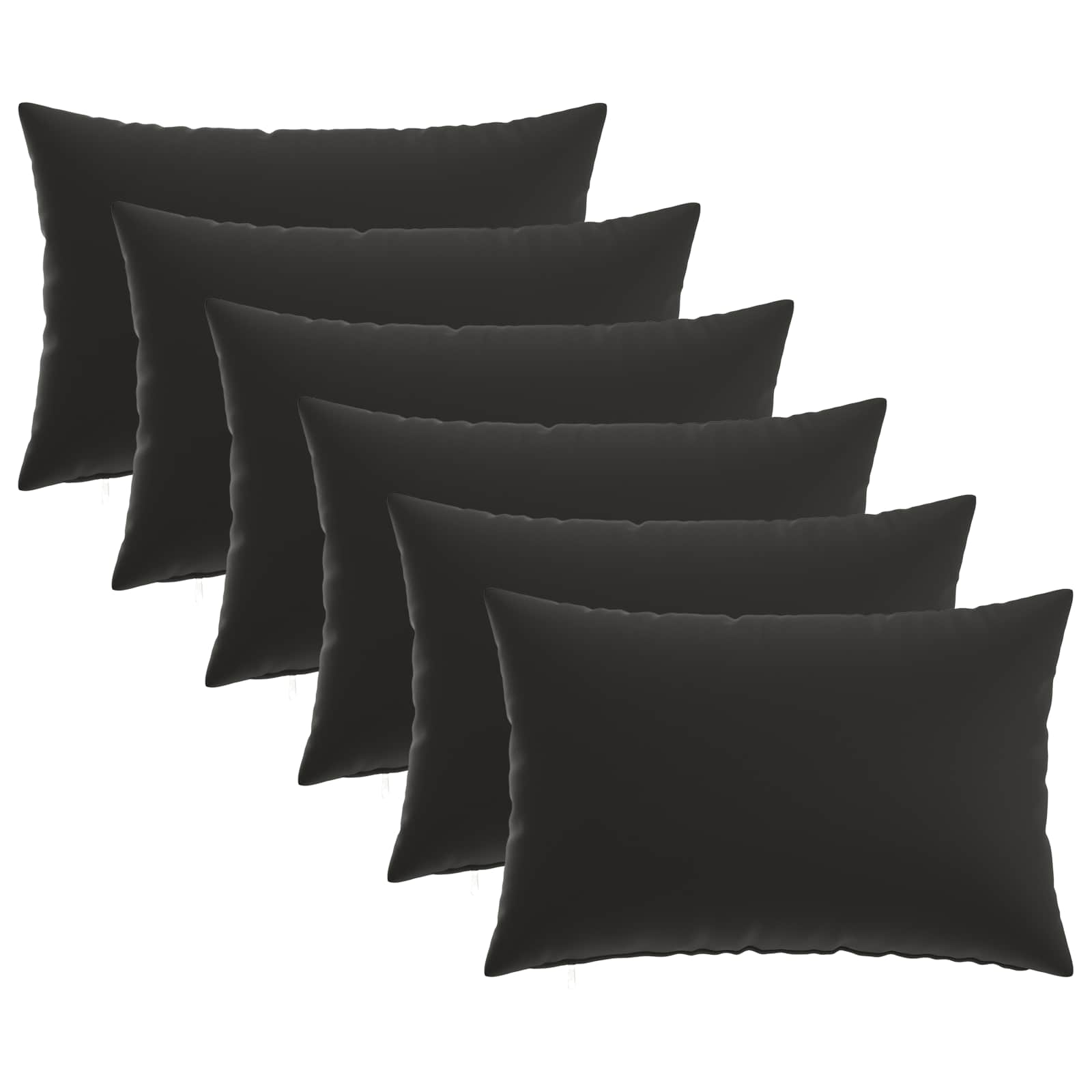 Párna huzat 6 pcs heerlen sokszínű 30 x 50 cm poliészter