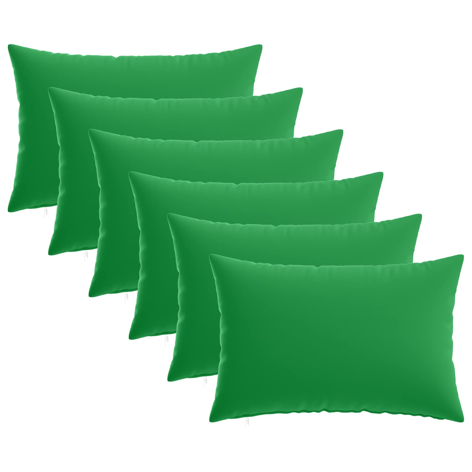 Párna huzat 6 pcs heerlen zöld 30 x 50 cm poliészter