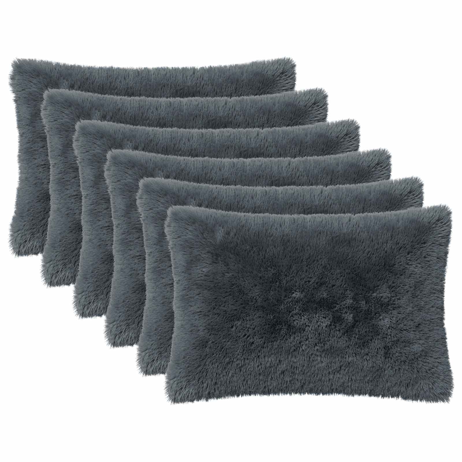 Párna huzat 6 pcs heerlen antracitszürke 30 x 50 cm