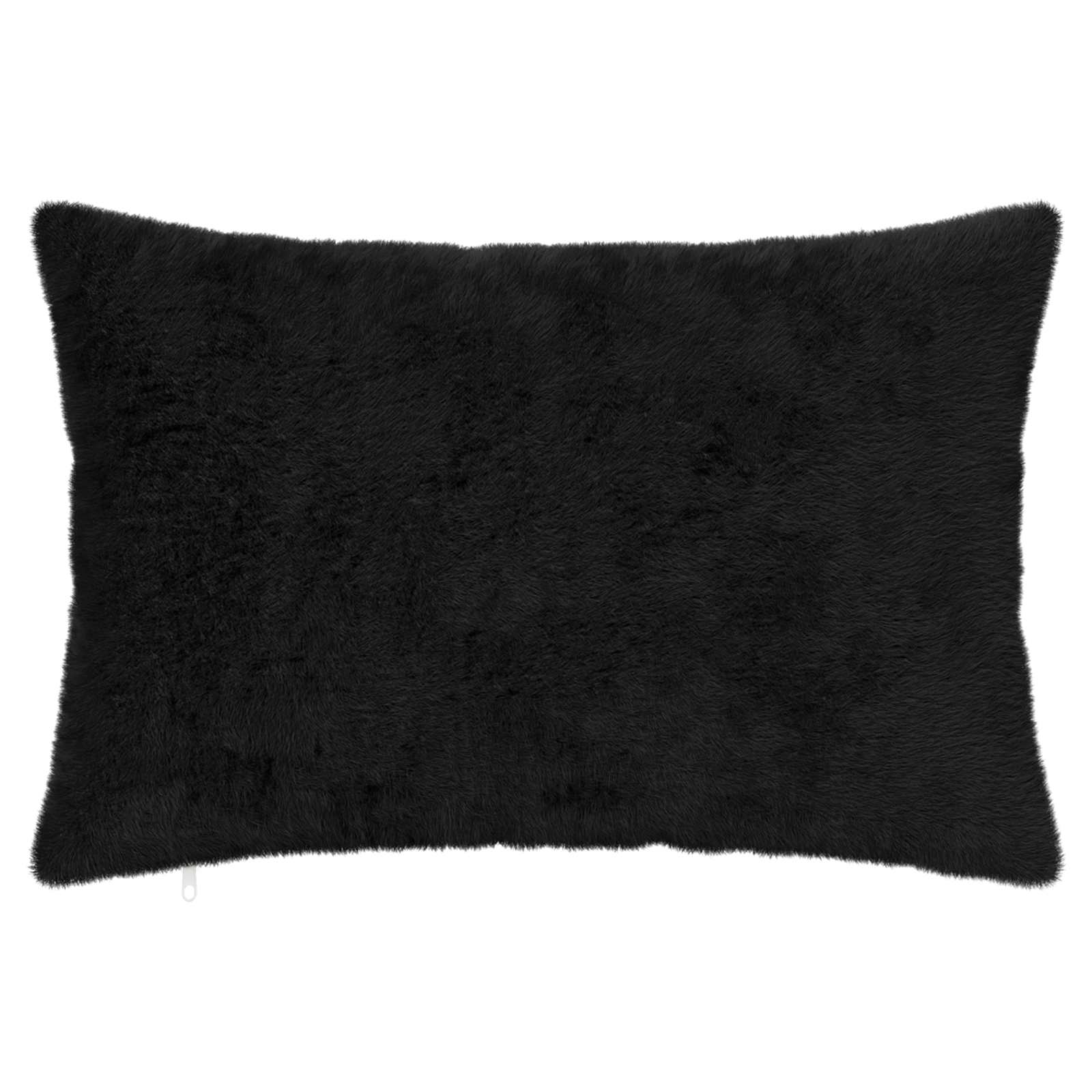 Párna huzat 6 db heerlen fekete 30 x 50 cm műnyúl szőr