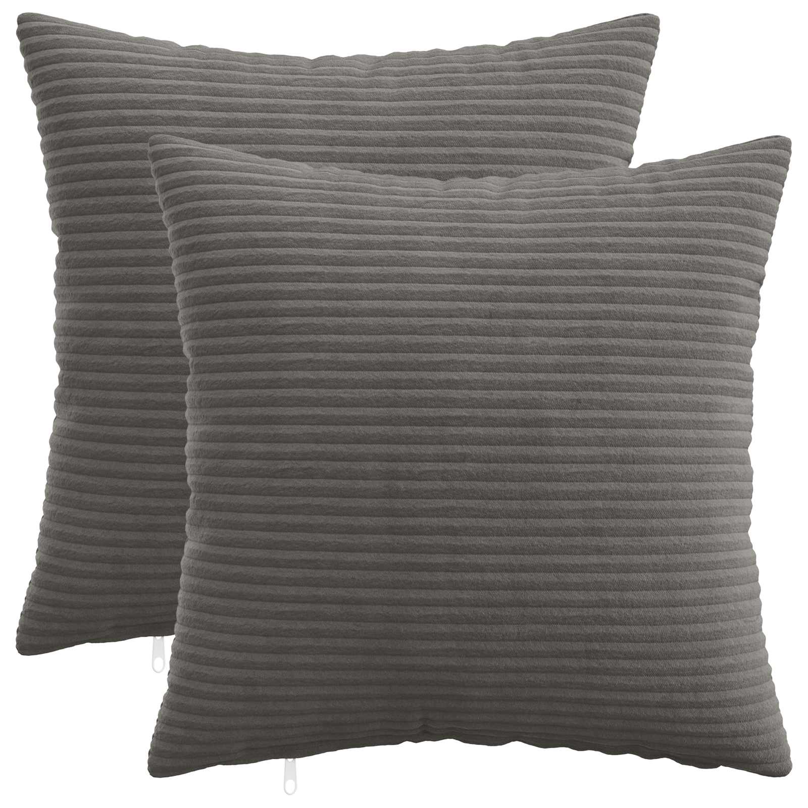 Párna huzat 2 pcs heerlen sötétszürke 35 x 35 cm cord