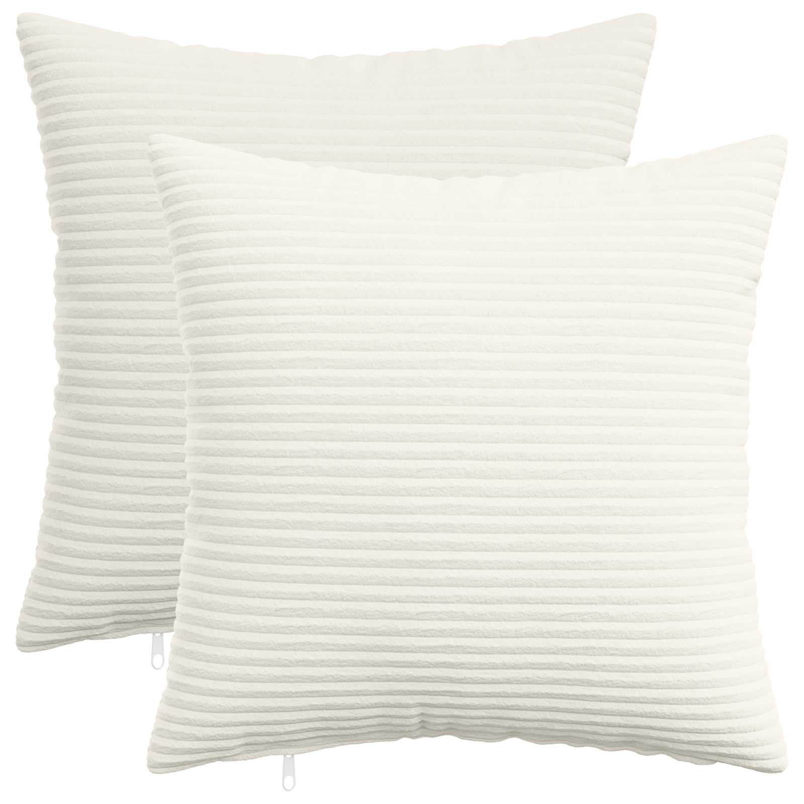 Párna huzat 2 pcs heerlen krémszínű 35 x 35 cm cord