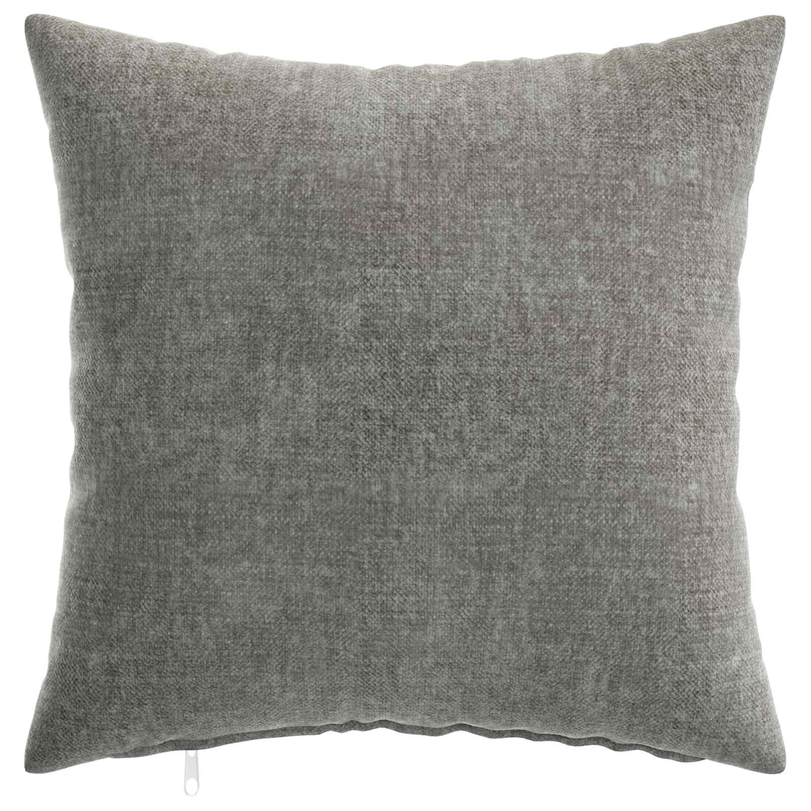 Párna huzat 2 db heerlen sötétszürke 35 x 35 cm chenille szövet