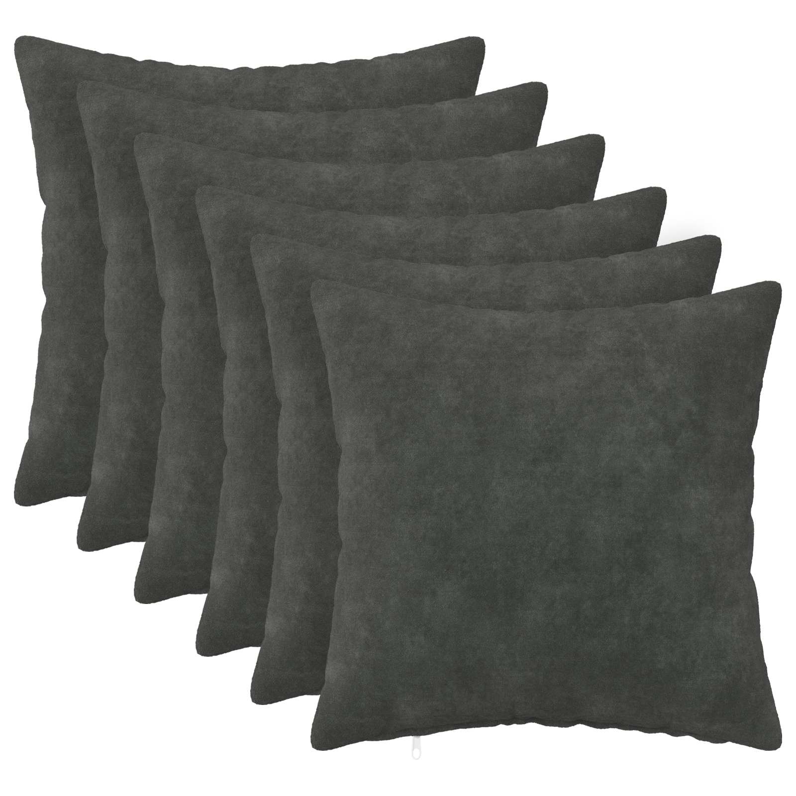 Párna huzat 6 pcs heerlen antracitszürke 35 x 35 cm