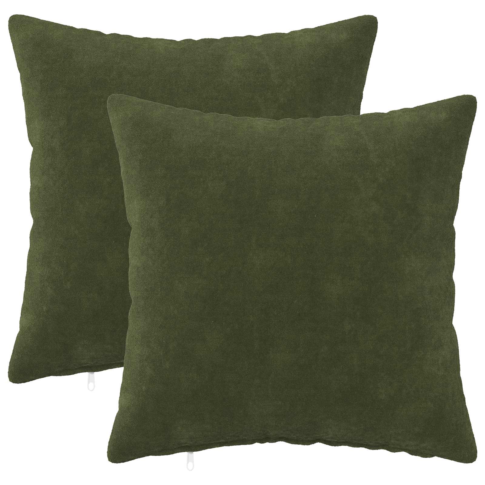 Párna huzat 2 pcs heerlen zöld 35 x 35 cm mikroszálas plüss