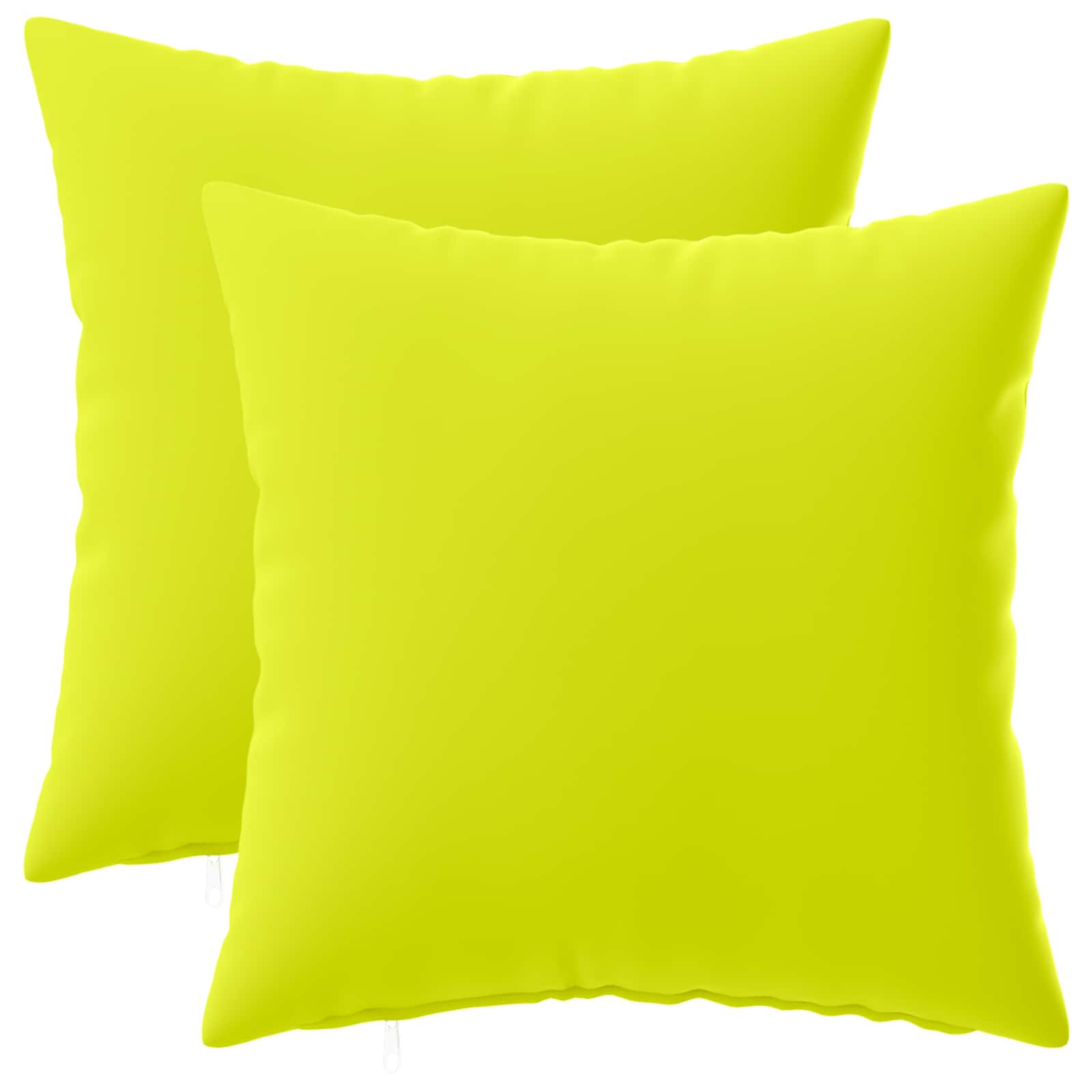Párna huzat 2 pcs heerlen fényes zöld 35 x 35 cm poliészter