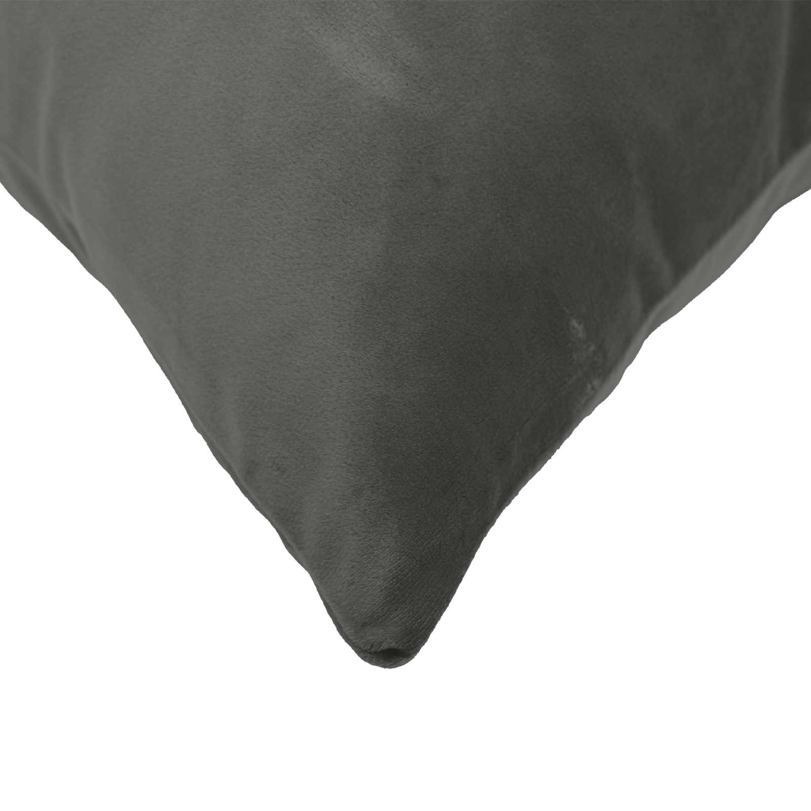 Párna huzat 12 pcs heerlen sötétszürke 40 x 40 cm bársony