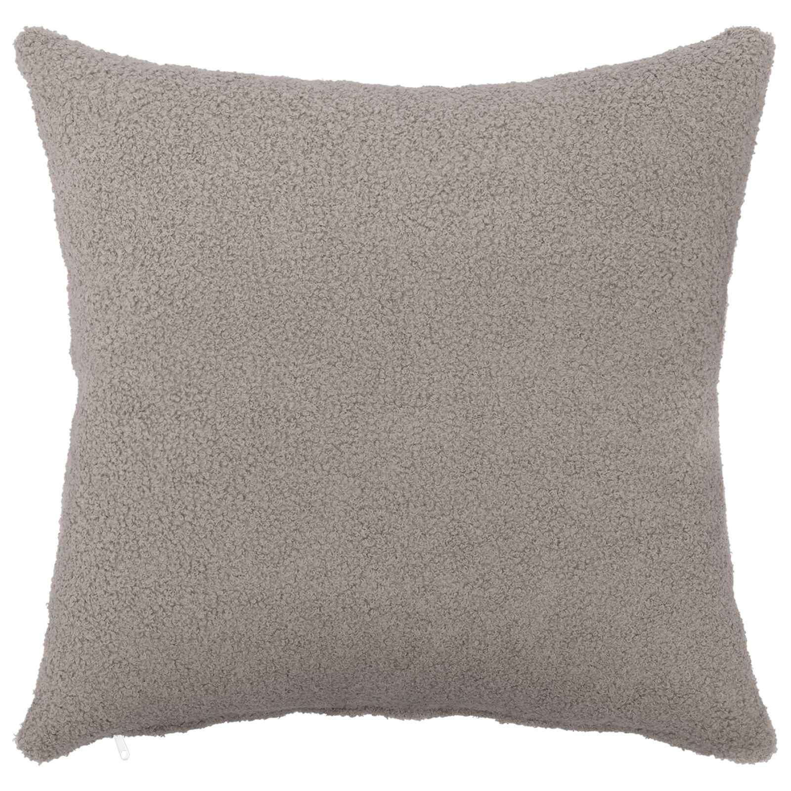 Párna huzat 6 pcs heerlen világosszürke 40 x 40 cm bouclé